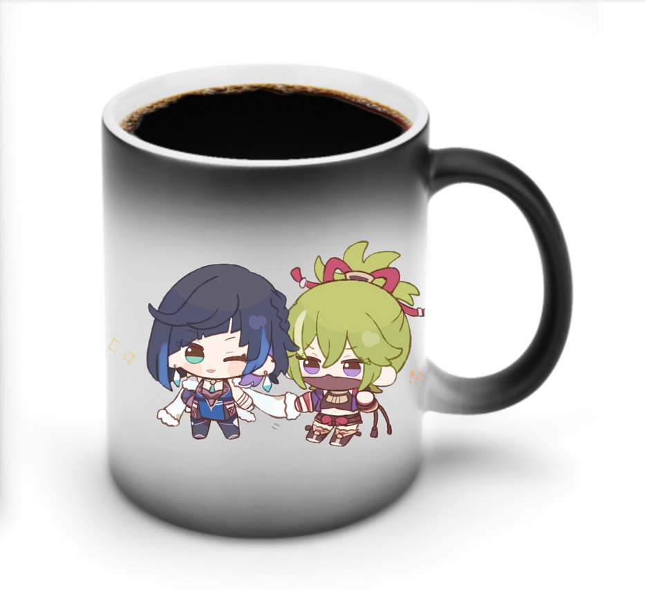 げんし神  久岐忍 くき しのぶ genshin Kuki Shinobu 温度変色マグカップ