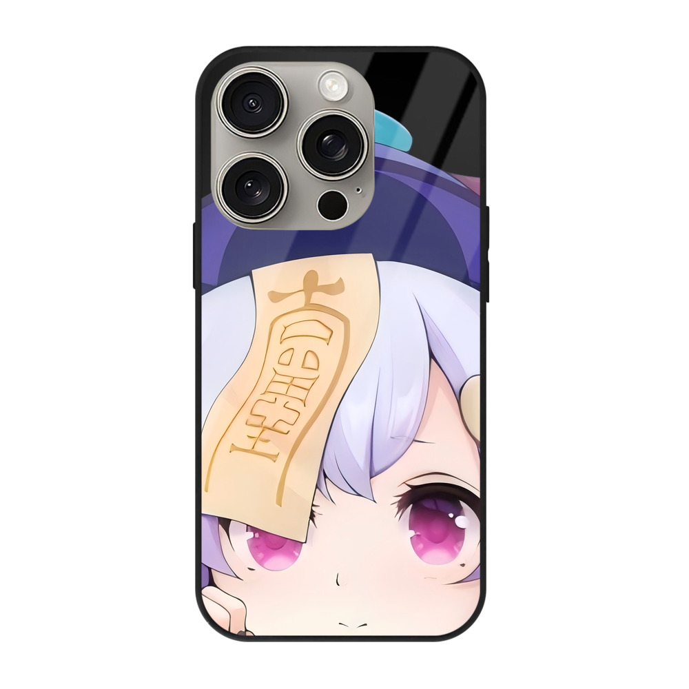 げんし神 七七 なな  genshin Nana 【iPhone15Pro対応】スマホケース 耐衝撃＆黄変防止 背面ガラス