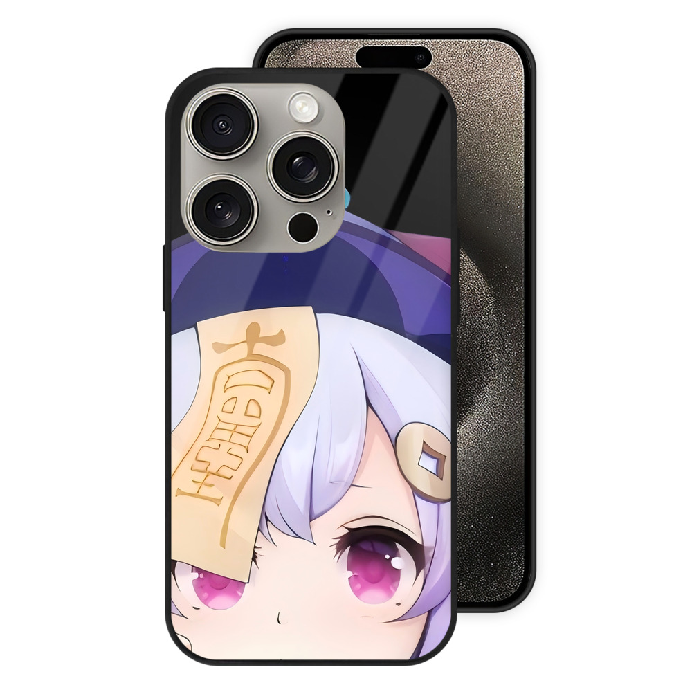 げんし神 七七 なな  genshin Nana 【iPhone15Pro対応】スマホケース 耐衝撃＆黄変防止 背面ガラス