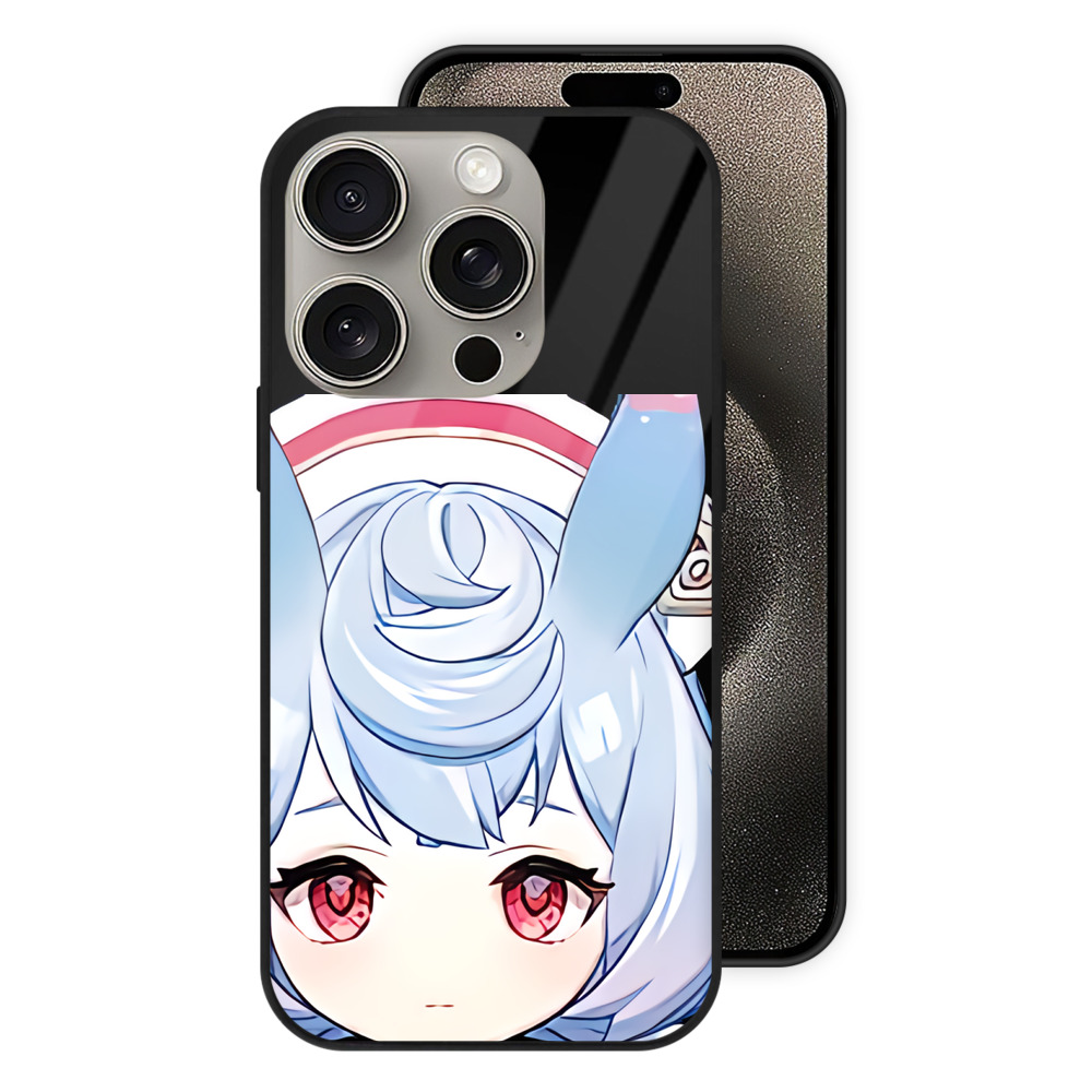 げんし神 シゲウィン genshin Shigewin 【iPhone15Pro対応】スマホケース 耐衝撃＆黄変防止 背面ガラス