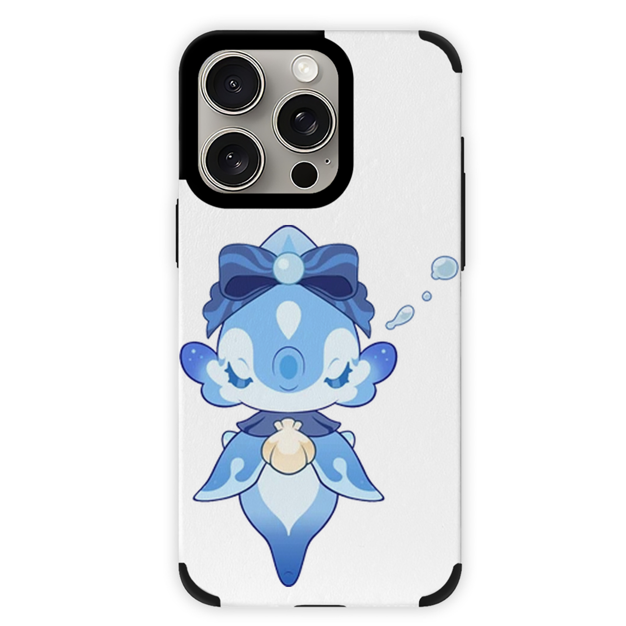 げんし神 フリーナ genshin Furina 【iPhone15ProMax対応】 PUレザー スマホケース 耐衝撃＆黄変防止
