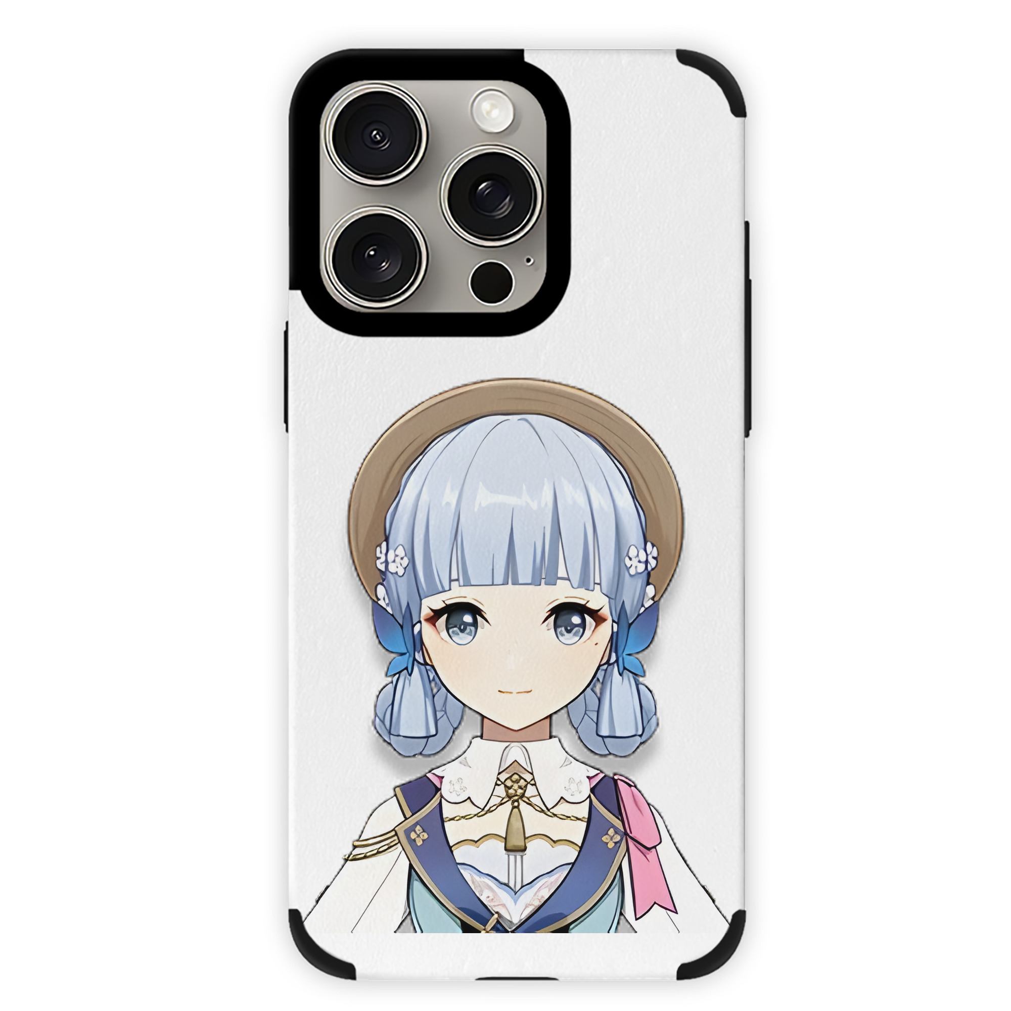 げんし神 神里綾華 神宮寺レン genshin Kamimiya Ren 【iPhone15ProMax対応】 PUレザー スマホケース 耐衝撃＆黄変防止