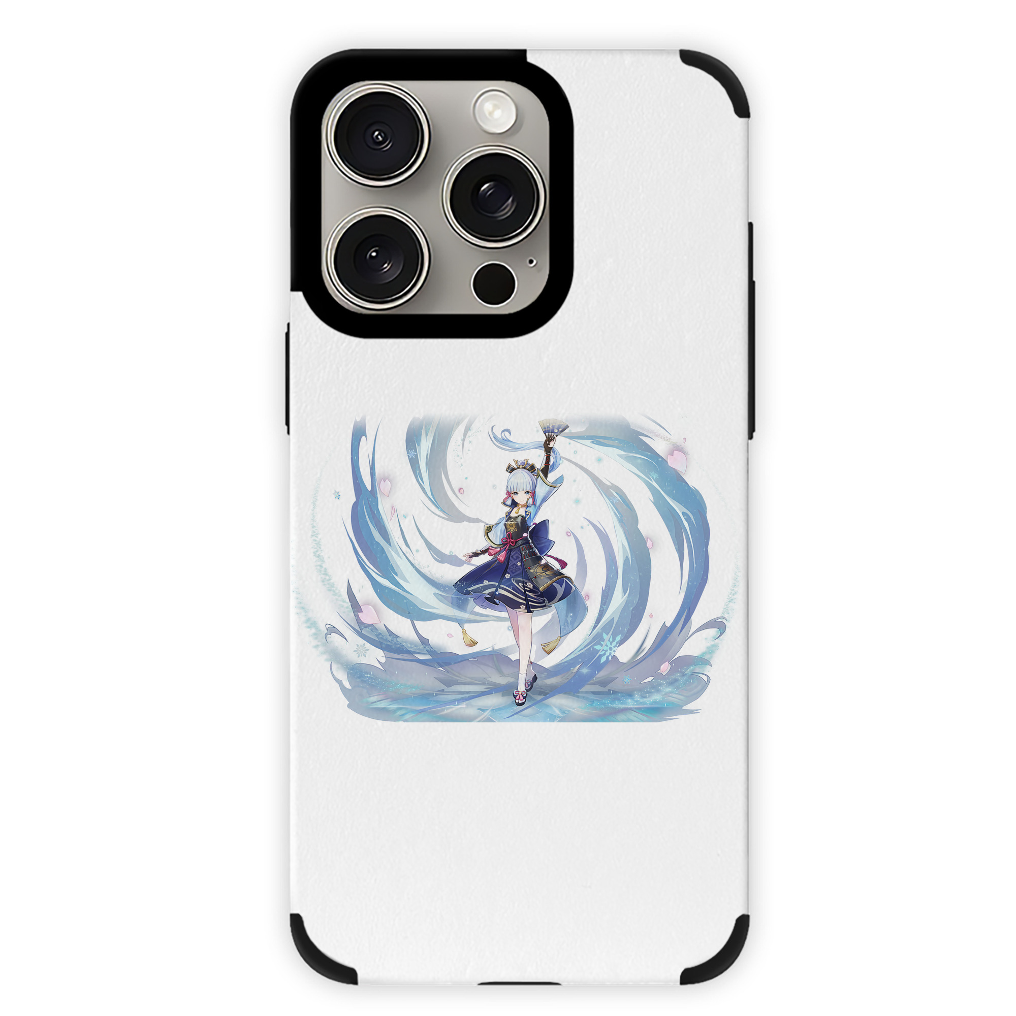げんし神 神里綾華 神宮寺レン genshin Kamimiya Ren 【iPhone15ProMax対応】 PUレザー スマホケース 耐衝撃＆黄変防止
