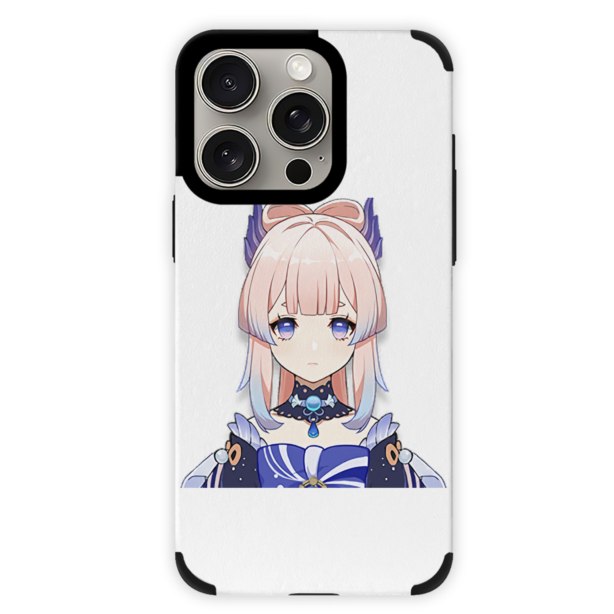 げんし神 珊瑚宮心海 サンゴノミヤ・ココミ genshin Sangonomiya Kokomi 【iPhone15ProMax対応】 PUレザー スマホケース 耐衝撃＆黄変防止