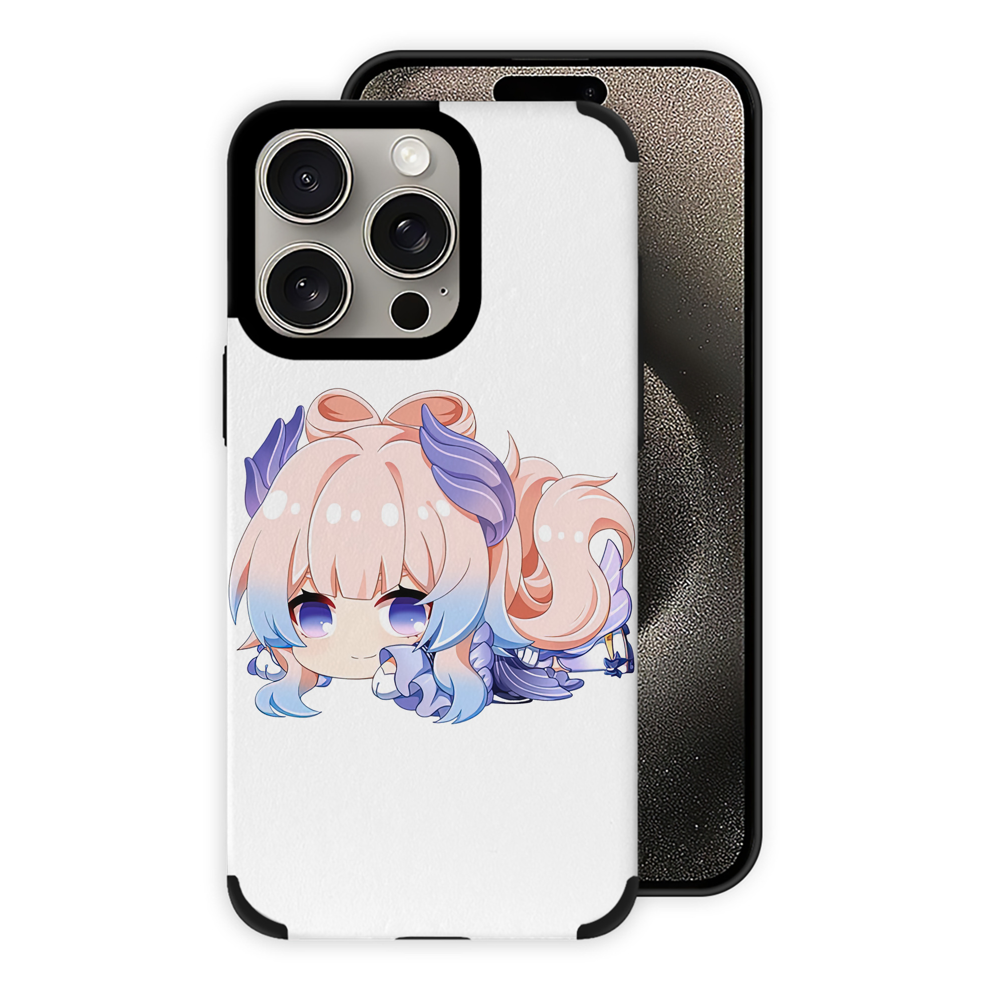 げんし神 珊瑚宮心海 サンゴノミヤ・ココミ genshin Sangonomiya Kokomi 【iPhone15ProMax対応】 PUレザー スマホケース 耐衝撃＆黄変防止