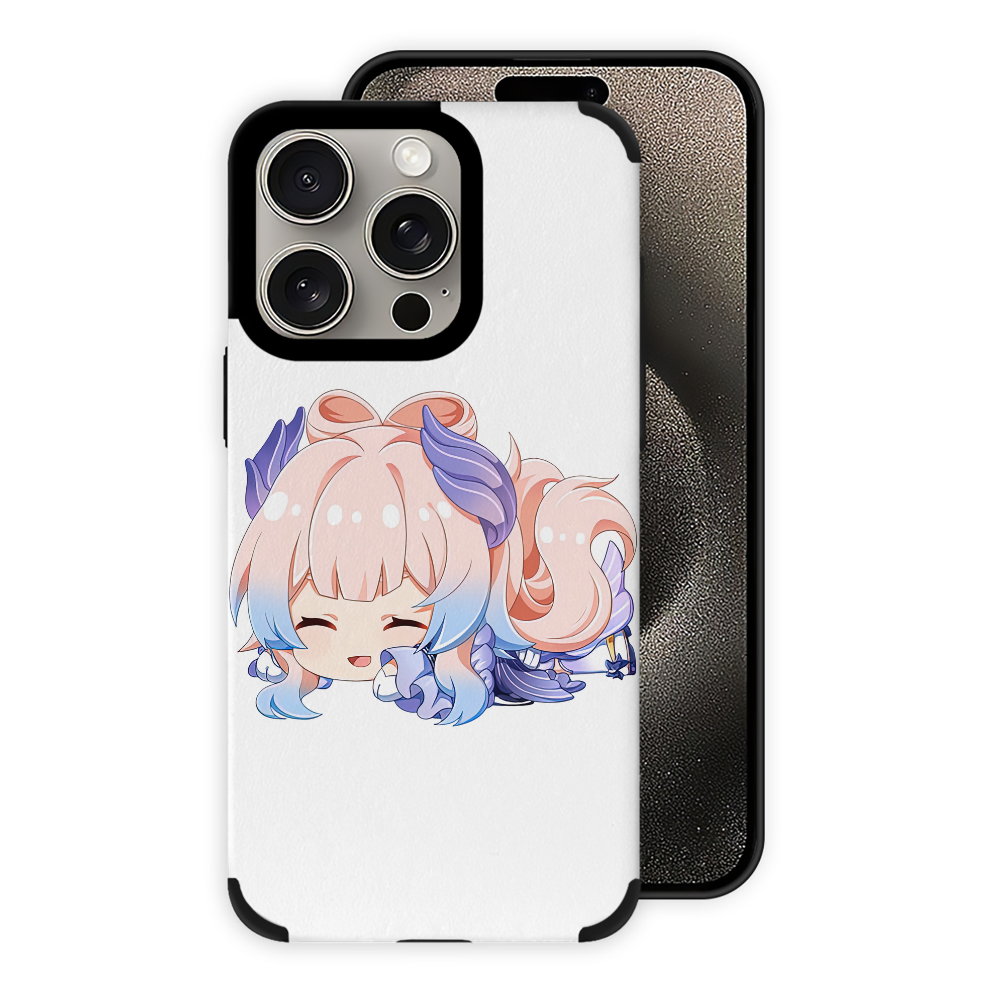 げんし神 珊瑚宮心海 サンゴノミヤ・ココミ genshin Sangonomiya Kokomi 【iPhone15ProMax対応】 PUレザー スマホケース 耐衝撃＆黄変防止