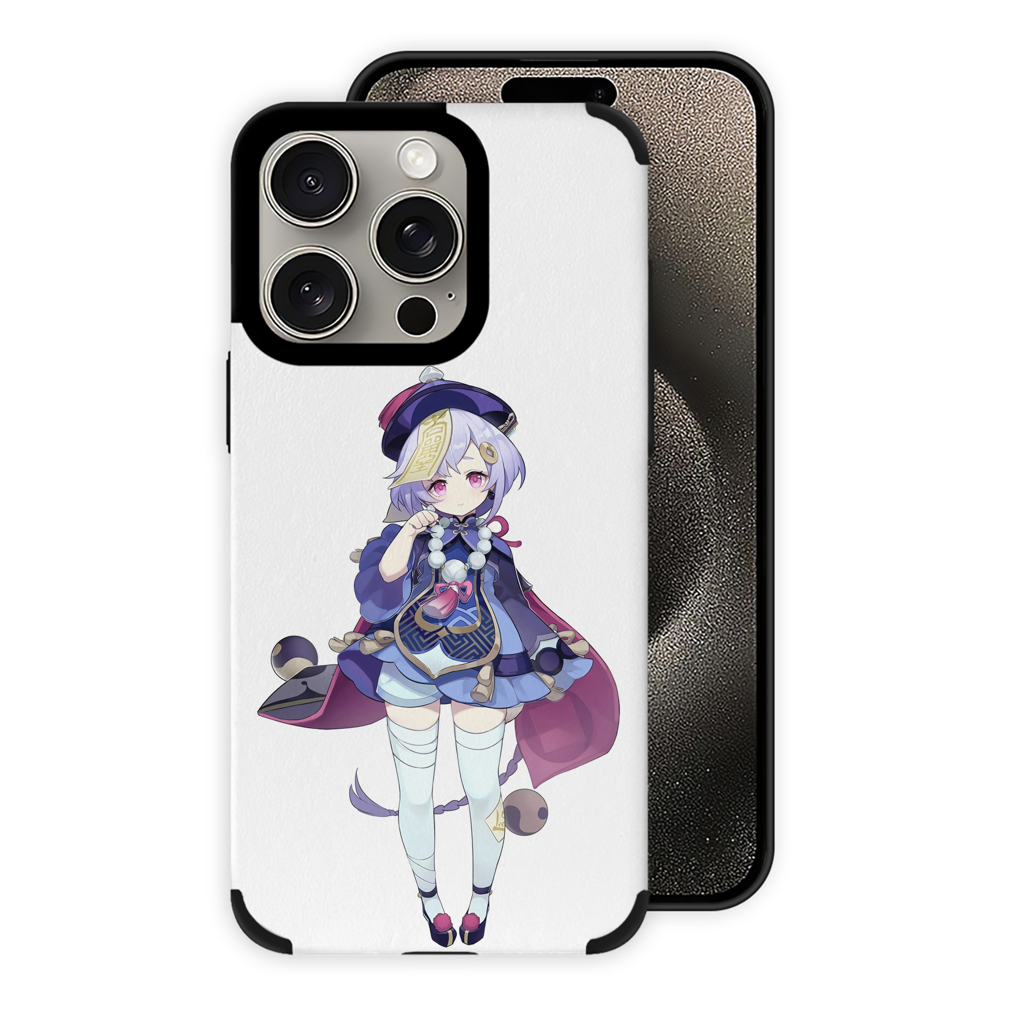 げんし神 七七 なな  genshin Nana 【iPhone15ProMax対応】 PUレザー スマホケース 耐衝撃＆黄変防止