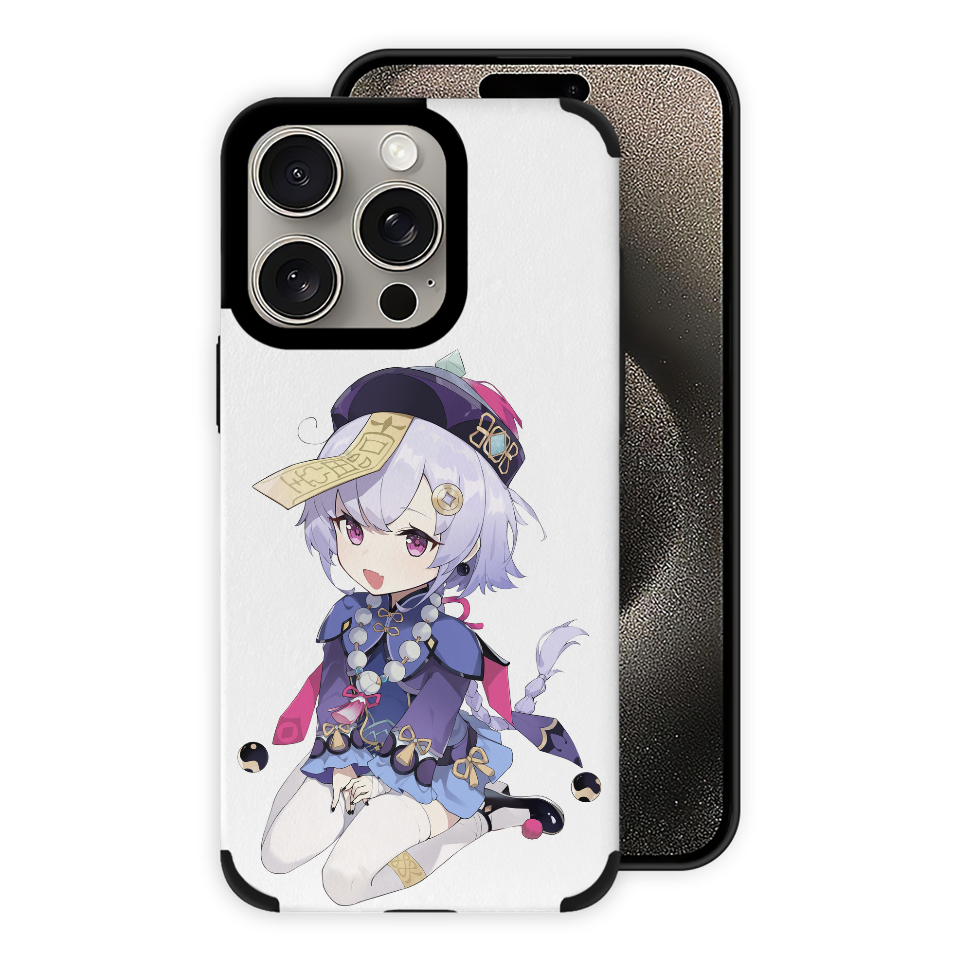 げんし神 七七 なな  genshin Nana 【iPhone15ProMax対応】 PUレザー スマホケース 耐衝撃＆黄変防止