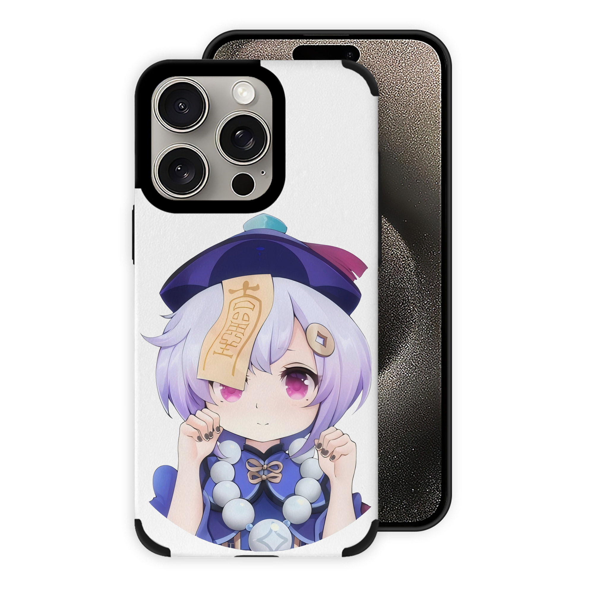 げんし神 七七 なな  genshin Nana 【iPhone15ProMax対応】 PUレザー スマホケース 耐衝撃＆黄変防止