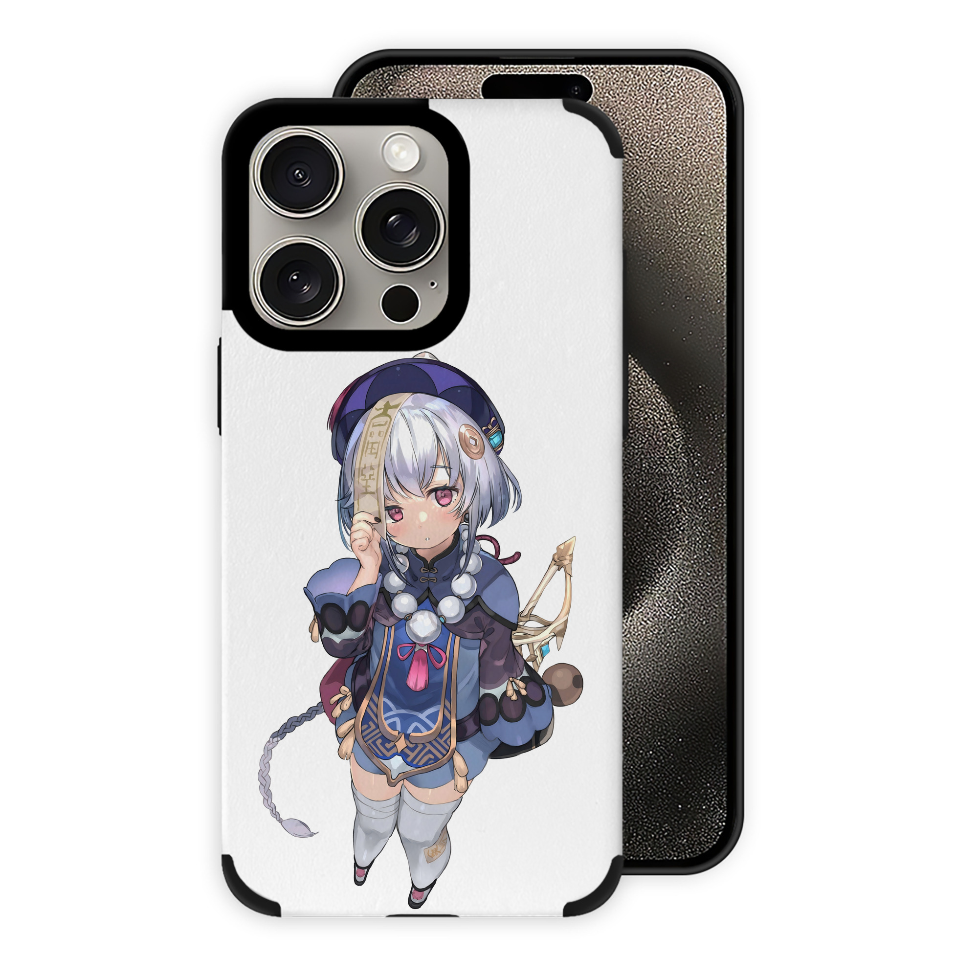 げんし神 七七 なな  genshin Nana 【iPhone15ProMax対応】 PUレザー スマホケース 耐衝撃＆黄変防止