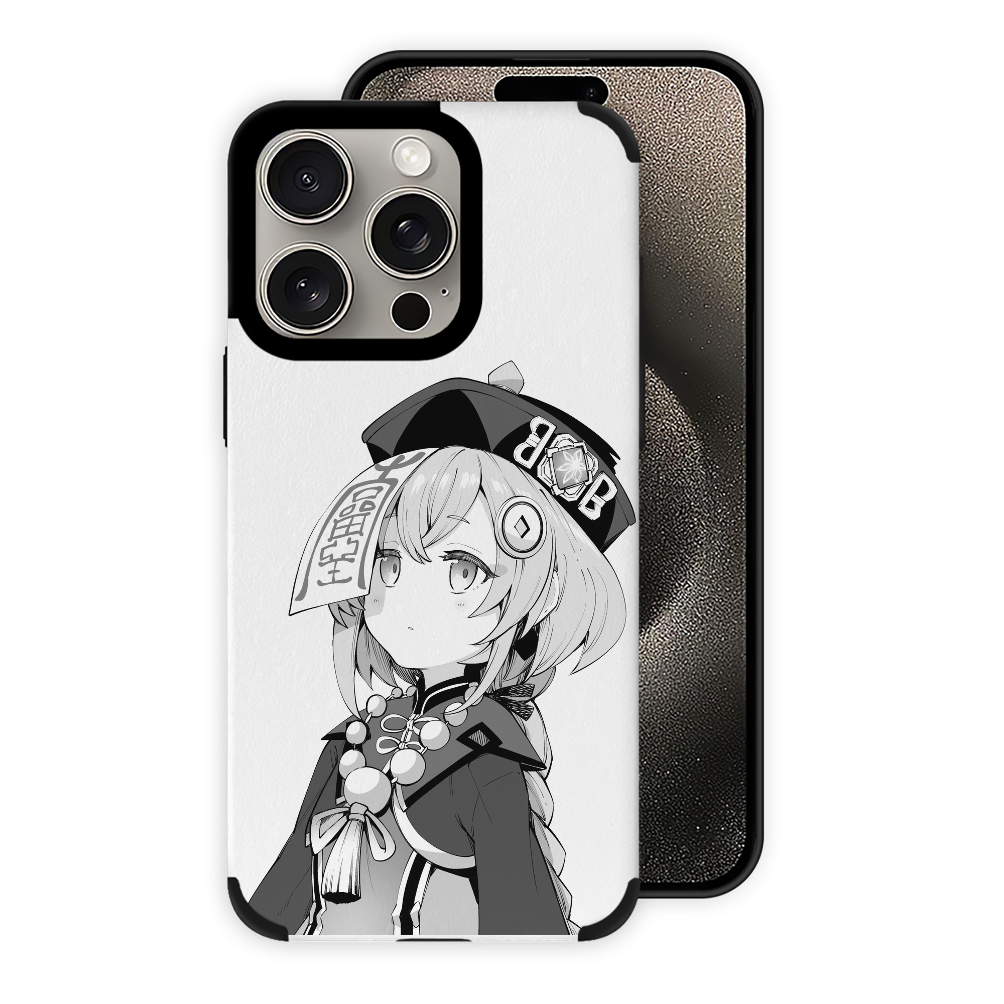 げんし神 七七 なな  genshin Nana 【iPhone15ProMax対応】 PUレザー スマホケース 耐衝撃＆黄変防止