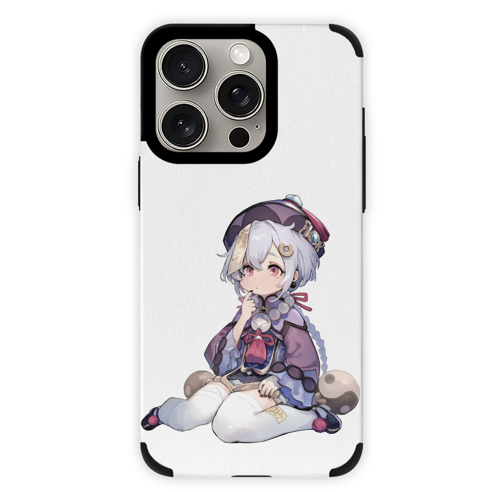 げんし神 七七 なな  genshin Nana 【iPhone15ProMax対応】 PUレザー スマホケース 耐衝撃＆黄変防止