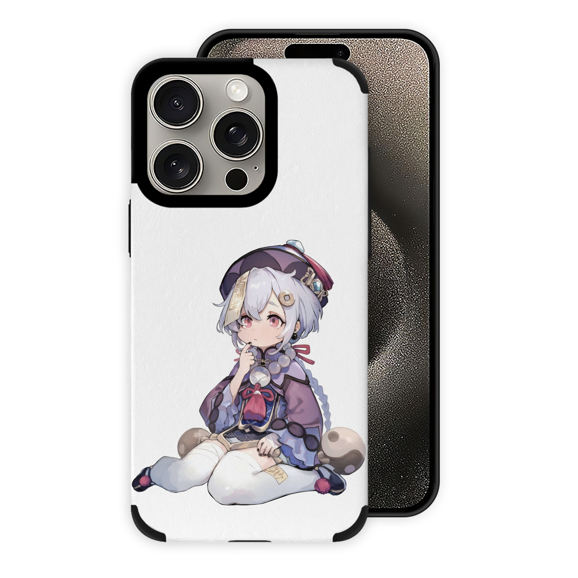 げんし神 七七 なな  genshin Nana 【iPhone15ProMax対応】 PUレザー スマホケース 耐衝撃＆黄変防止