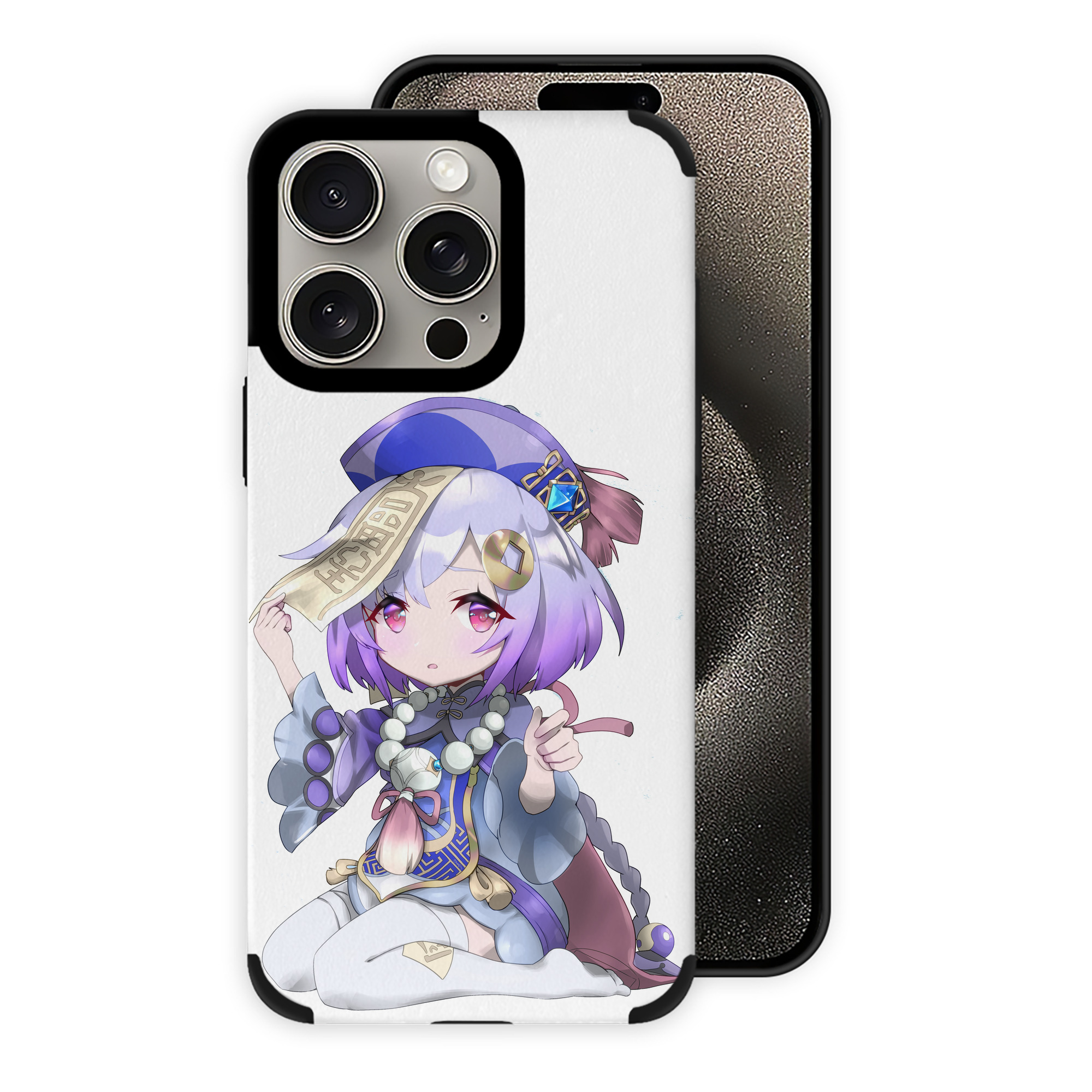 げんし神 七七 なな  genshin Nana 【iPhone15ProMax対応】 PUレザー スマホケース 耐衝撃＆黄変防止