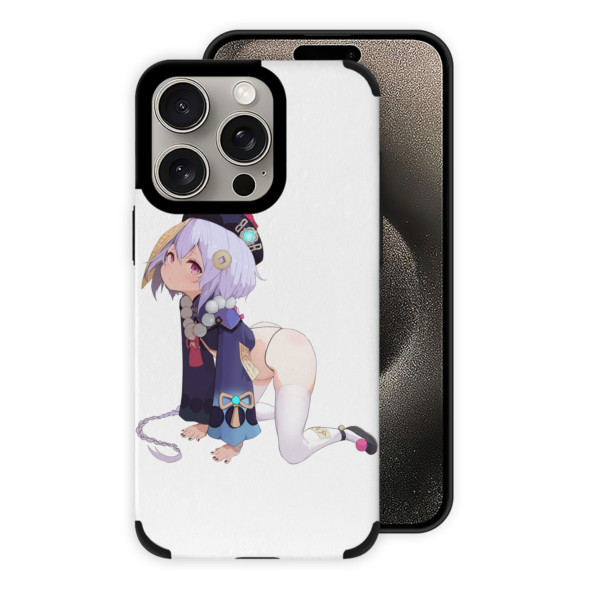 げんし神 七七 なな  genshin Nana 【iPhone15ProMax対応】 PUレザー スマホケース 耐衝撃＆黄変防止