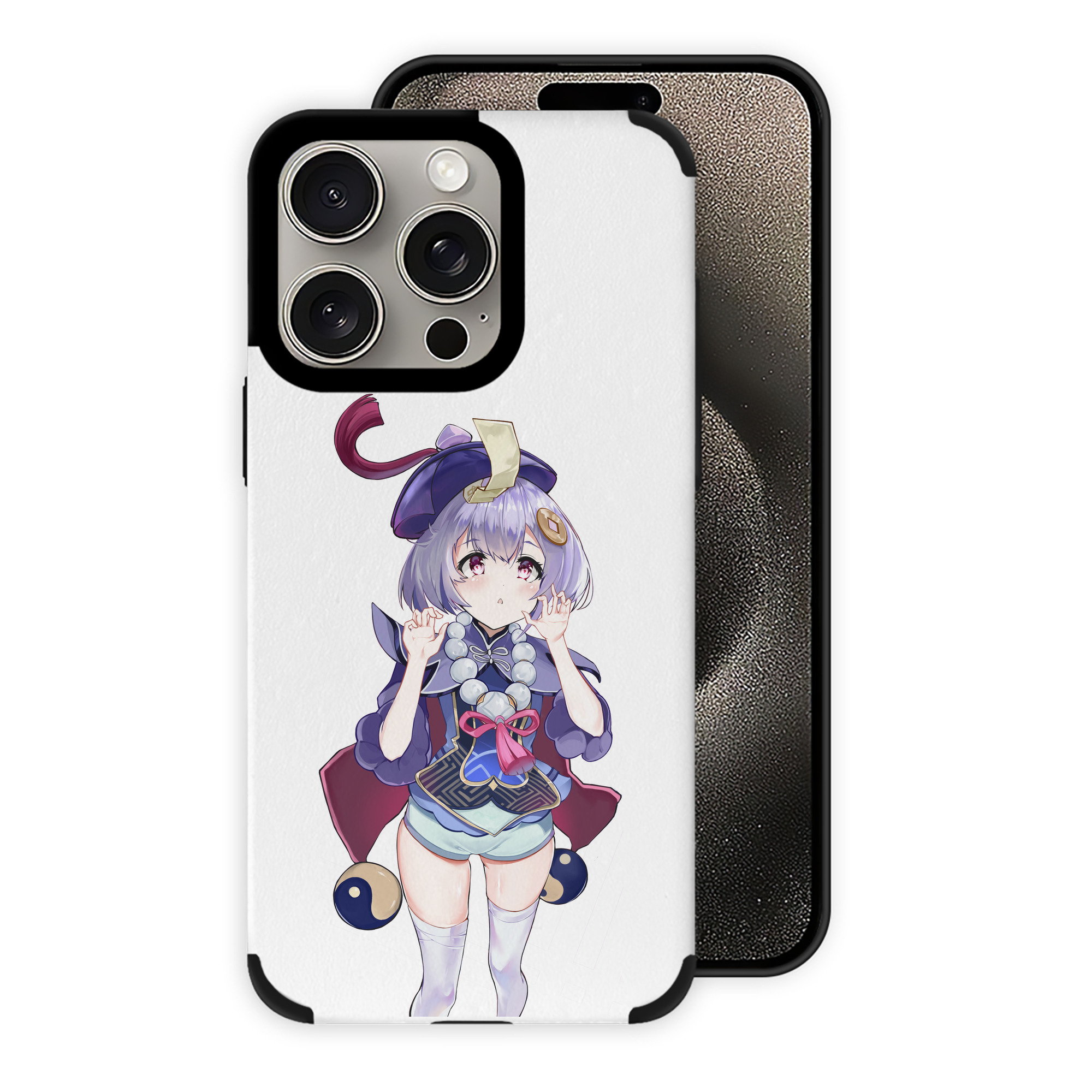 げんし神 七七 なな  genshin Nana 【iPhone15ProMax対応】 PUレザー スマホケース 耐衝撃＆黄変防止