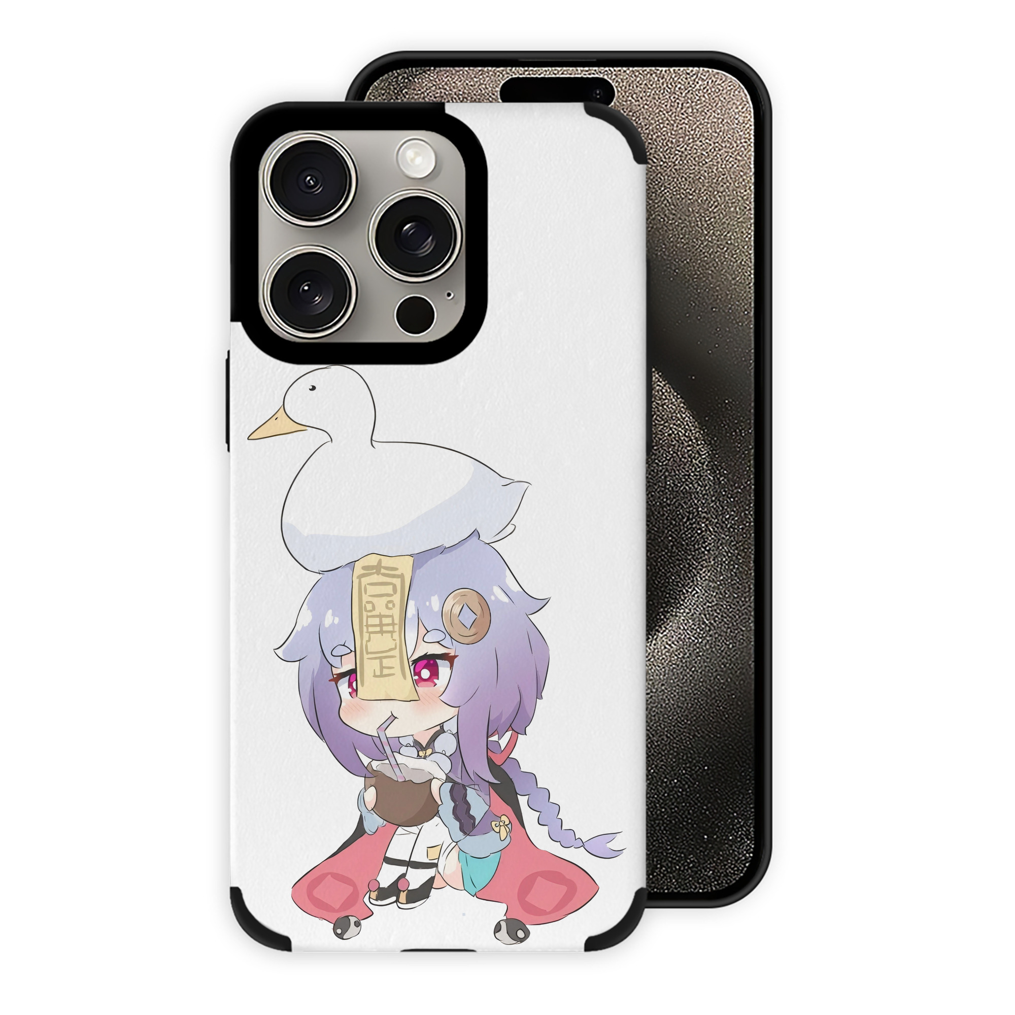 げんし神 七七 なな  genshin Nana 【iPhone15ProMax対応】 PUレザー スマホケース 耐衝撃＆黄変防止