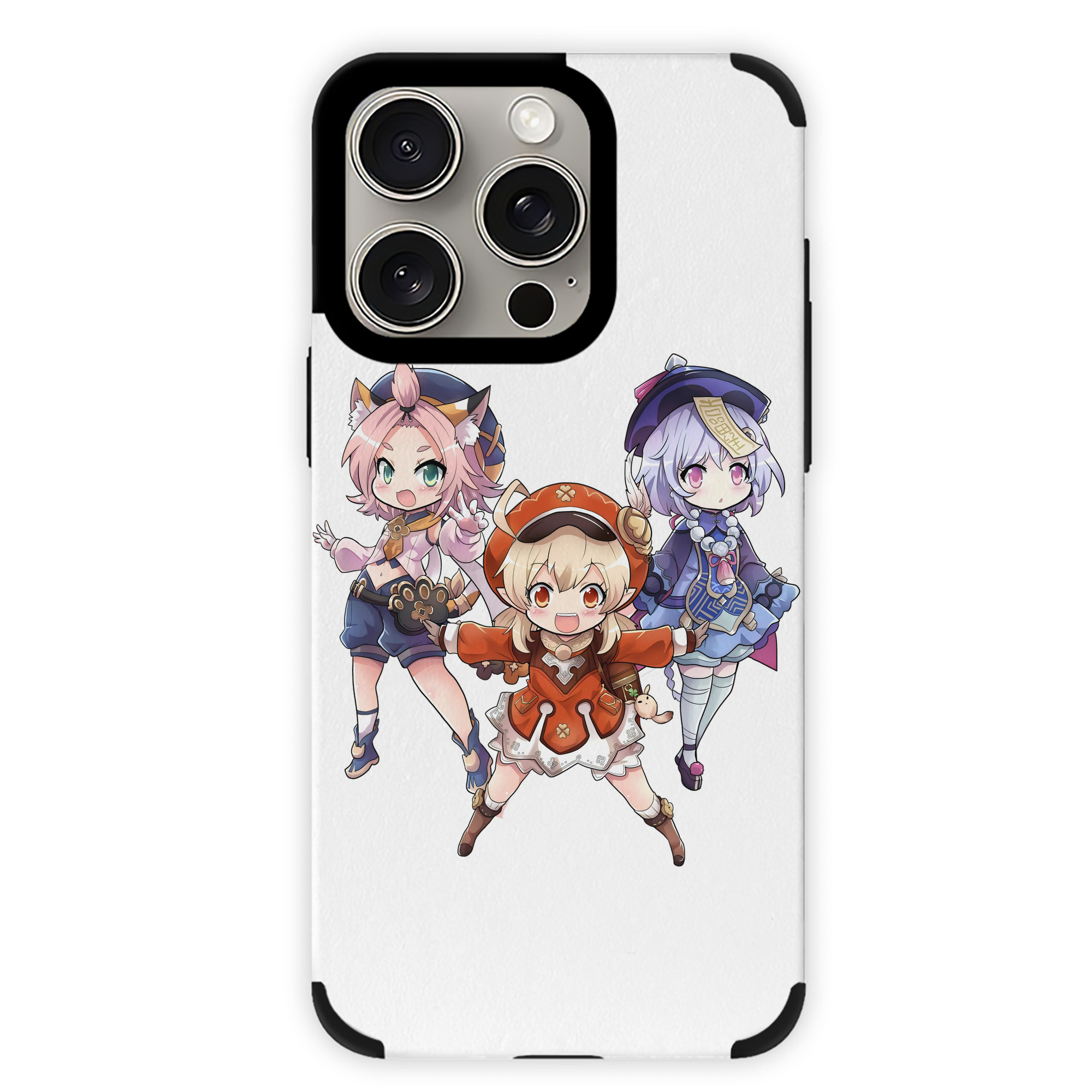 げんし神 七七 なな  genshin Nana 【iPhone15ProMax対応】 PUレザー スマホケース 耐衝撃＆黄変防止