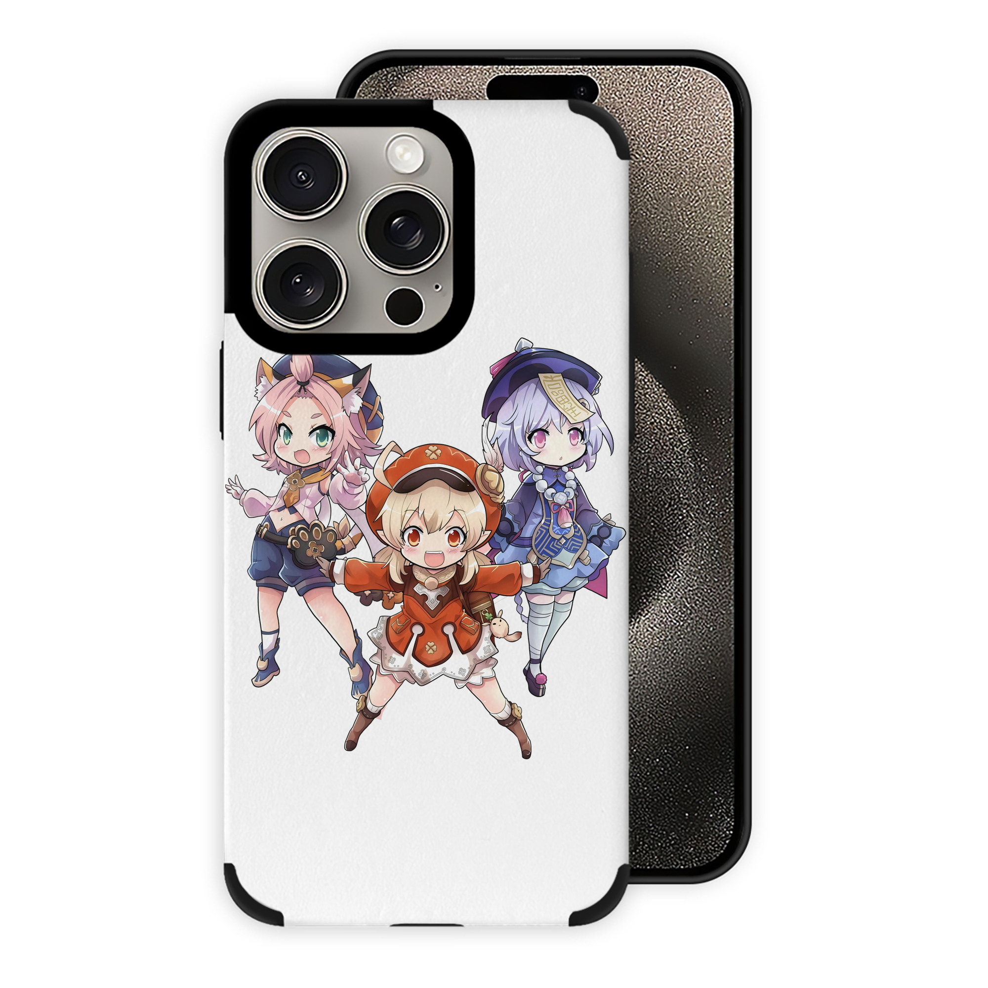 げんし神 七七 なな  genshin Nana 【iPhone15ProMax対応】 PUレザー スマホケース 耐衝撃＆黄変防止