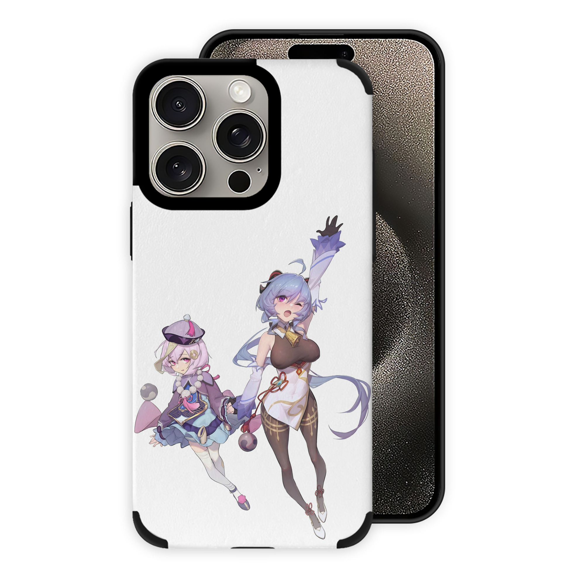 げんし神 七七 なな  genshin Nana 【iPhone15ProMax対応】 PUレザー スマホケース 耐衝撃＆黄変防止