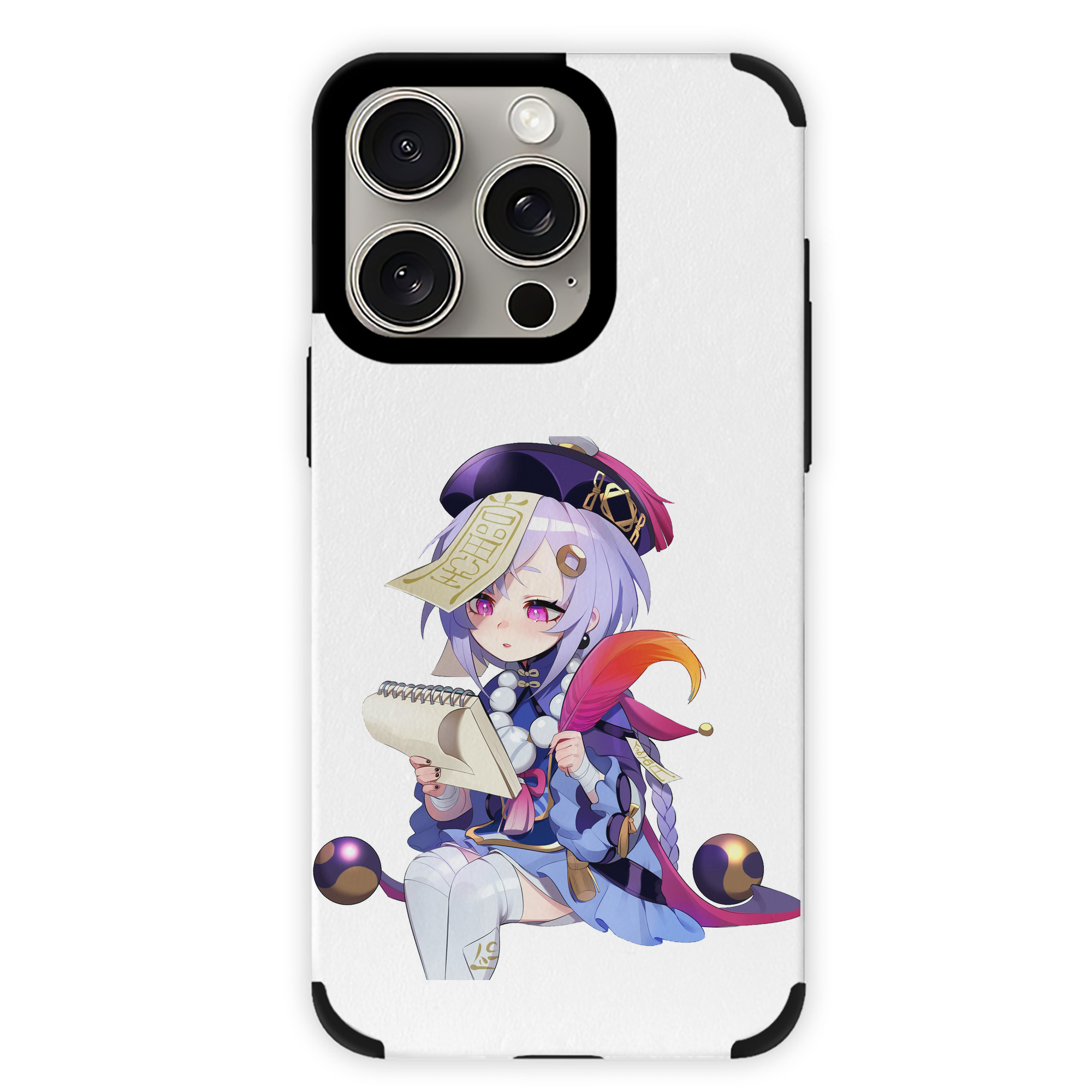 げんし神 七七 なな  genshin Nana 【iPhone15ProMax対応】 PUレザー スマホケース 耐衝撃＆黄変防止