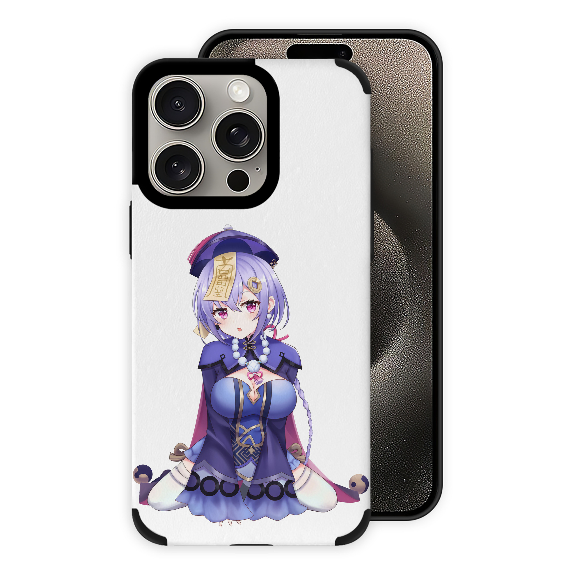 げんし神 七七 なな  genshin Nana 【iPhone15ProMax対応】 PUレザー スマホケース 耐衝撃＆黄変防止