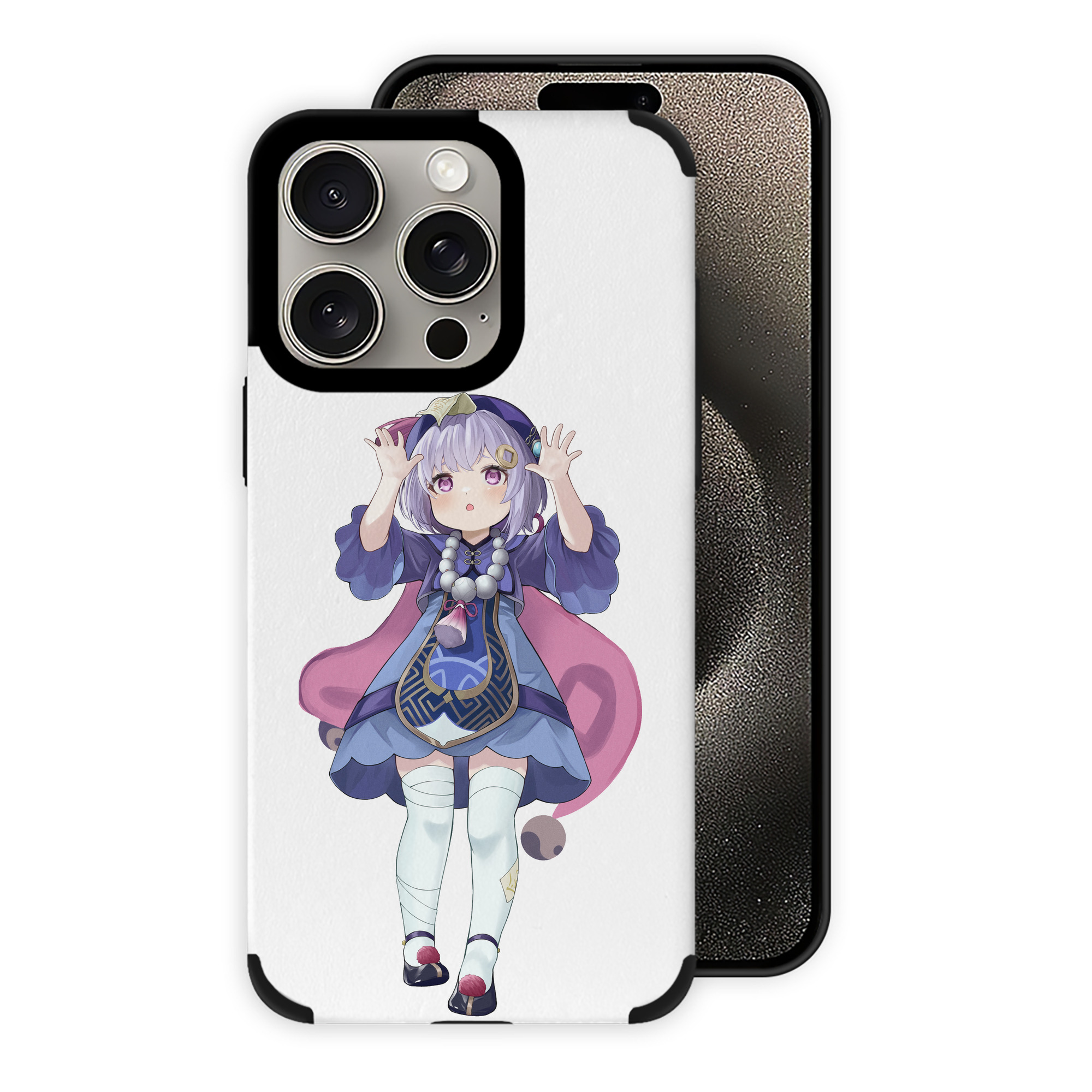 げんし神 七七 なな  genshin Nana 【iPhone15ProMax対応】 PUレザー スマホケース 耐衝撃＆黄変防止