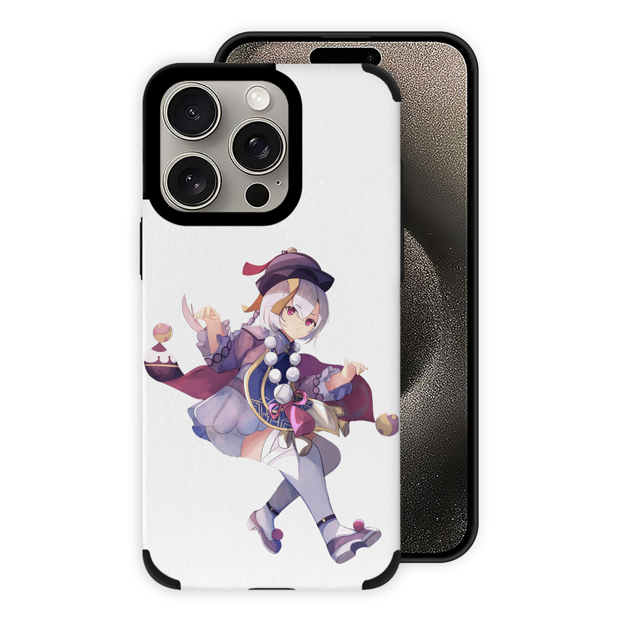 げんし神 七七 なな  genshin Nana 【iPhone15ProMax対応】 PUレザー スマホケース 耐衝撃＆黄変防止