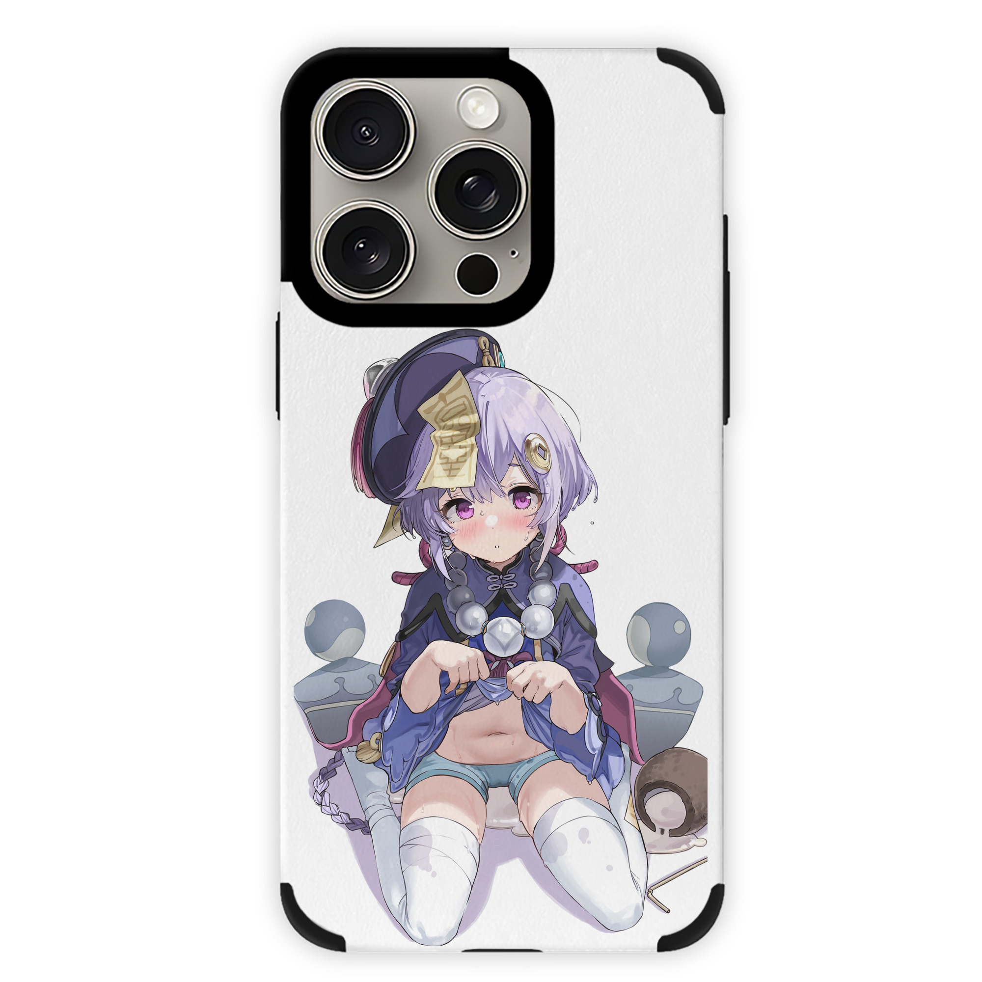 げんし神 七七 なな  genshin Nana 【iPhone15ProMax対応】 PUレザー スマホケース 耐衝撃＆黄変防止