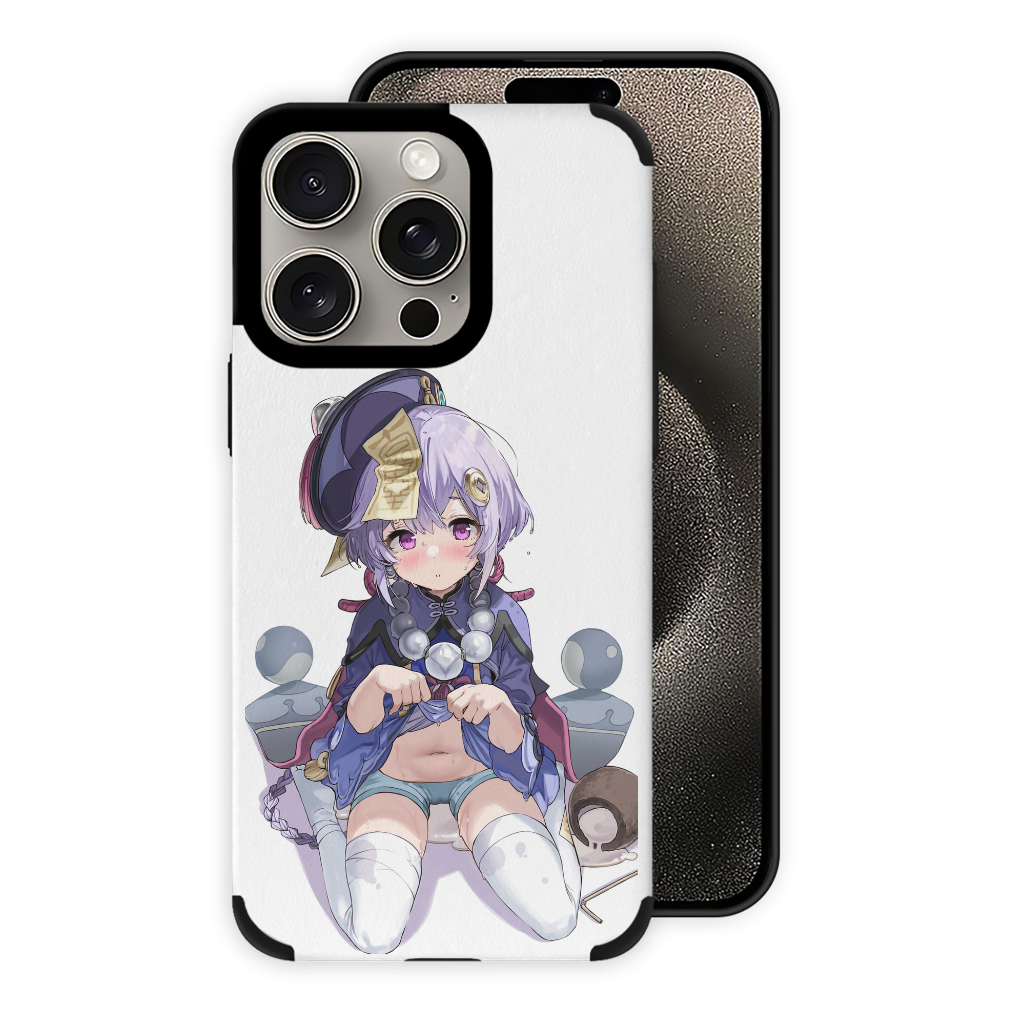 げんし神 七七 なな  genshin Nana 【iPhone15ProMax対応】 PUレザー スマホケース 耐衝撃＆黄変防止