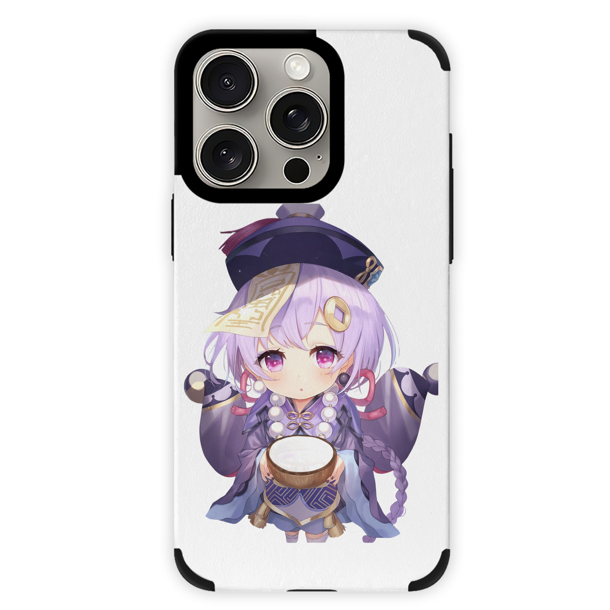 げんし神 七七 なな  genshin Nana 【iPhone15ProMax対応】 PUレザー スマホケース 耐衝撃＆黄変防止