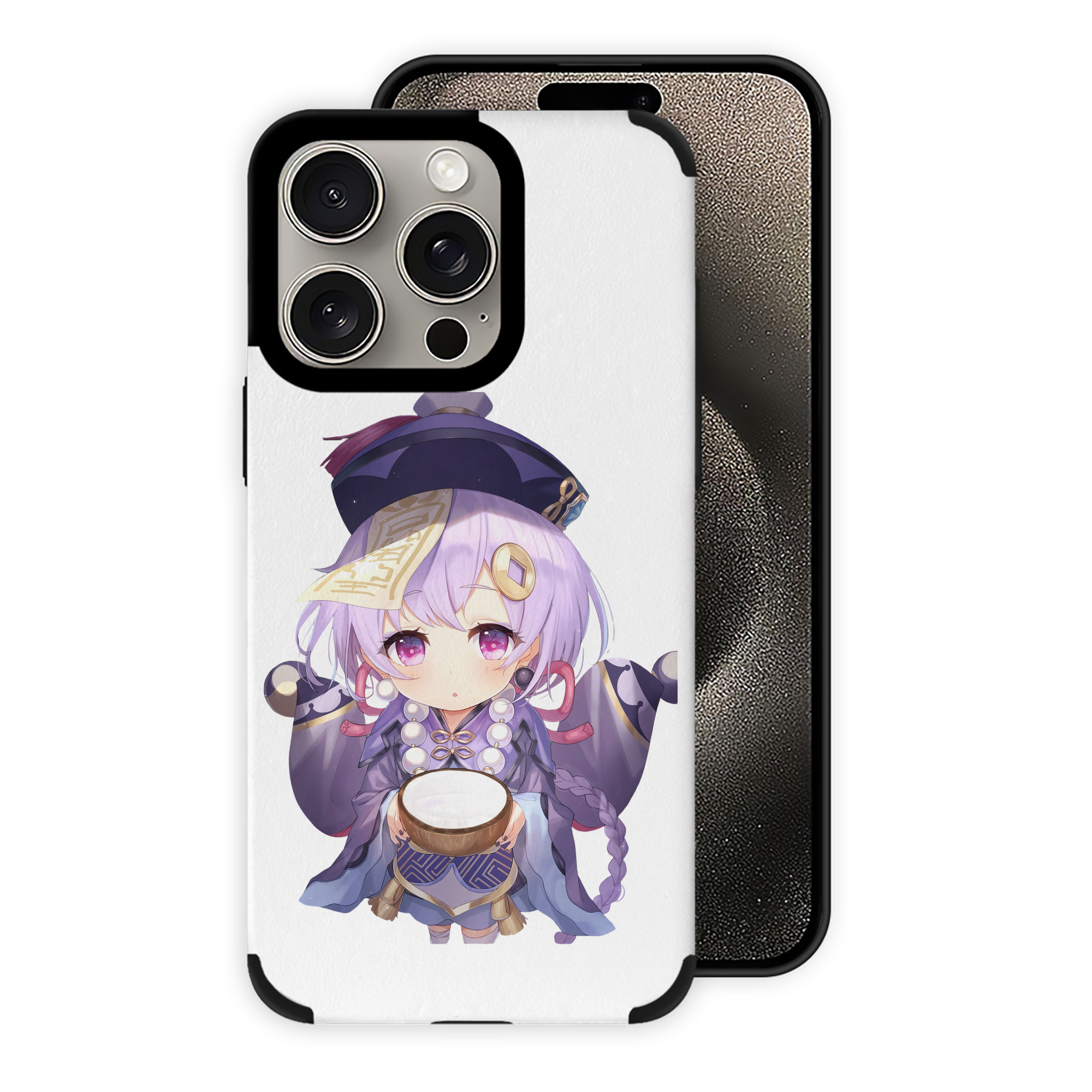 げんし神 七七 なな  genshin Nana 【iPhone15ProMax対応】 PUレザー スマホケース 耐衝撃＆黄変防止