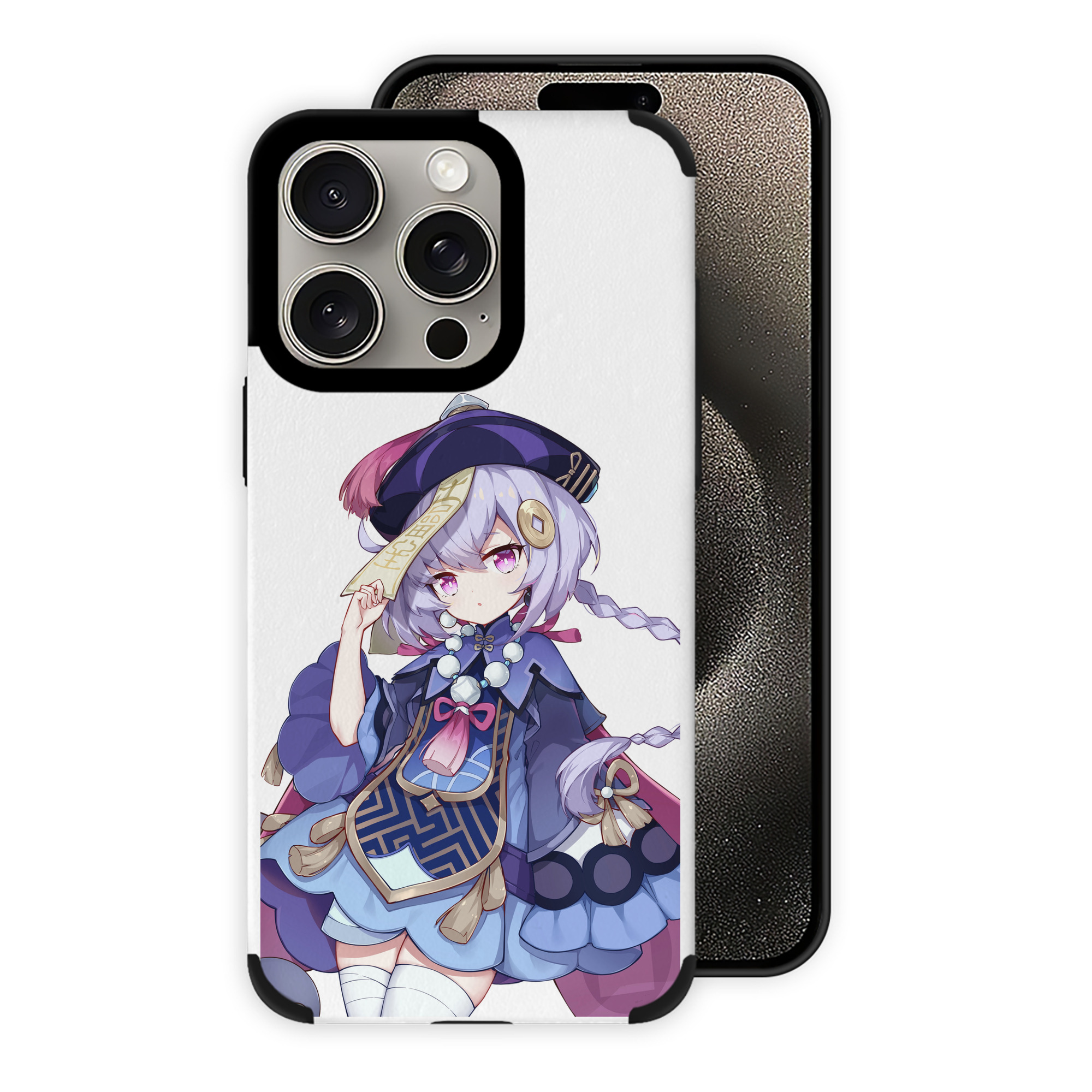 げんし神 七七 なな  genshin Nana 【iPhone15ProMax対応】 PUレザー スマホケース 耐衝撃＆黄変防止