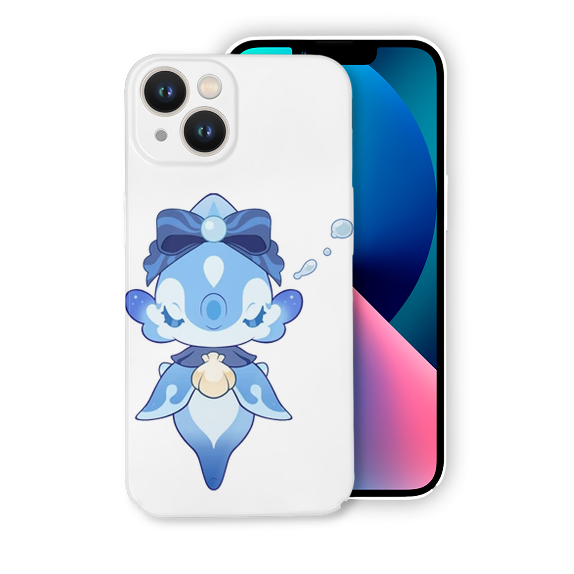 げんし神 フリーナ genshin Furina 【iPhone 14シリーズ対応】ハードケース