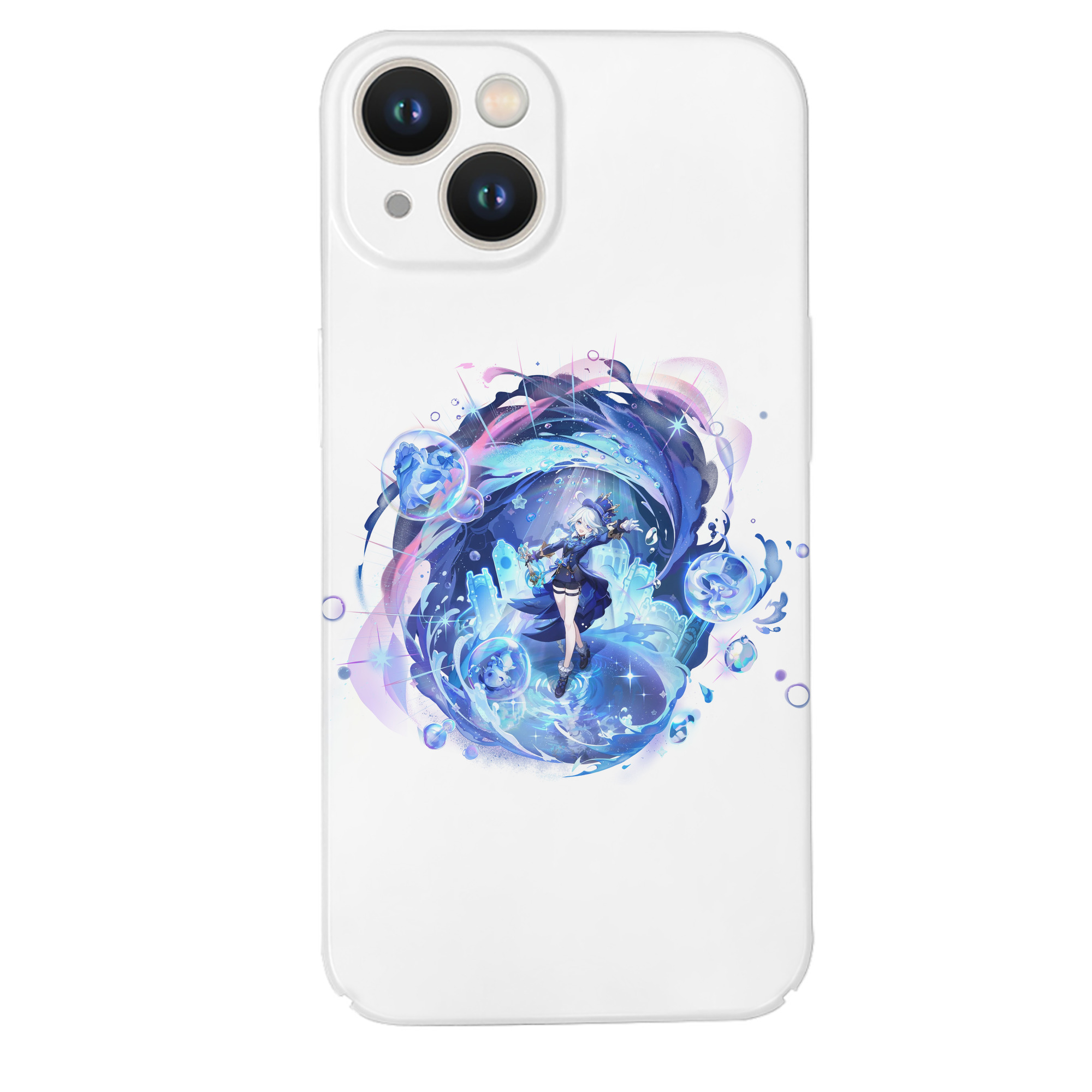 げんし神 フリーナ genshin Furina 【iPhone 14シリーズ対応】ハードケース