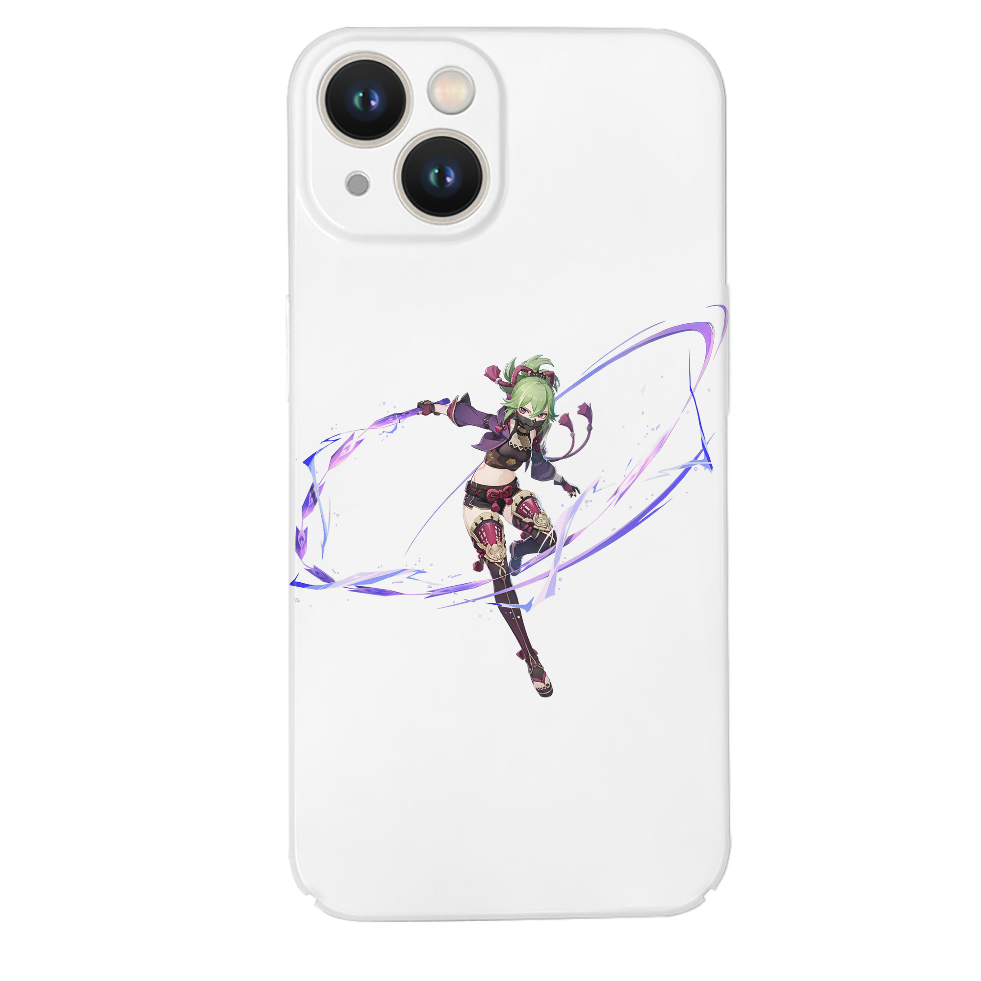 げんし神  久岐忍 くき しのぶ genshin Kuki Shinobu 【iPhone 14シリーズ対応】ハードケース