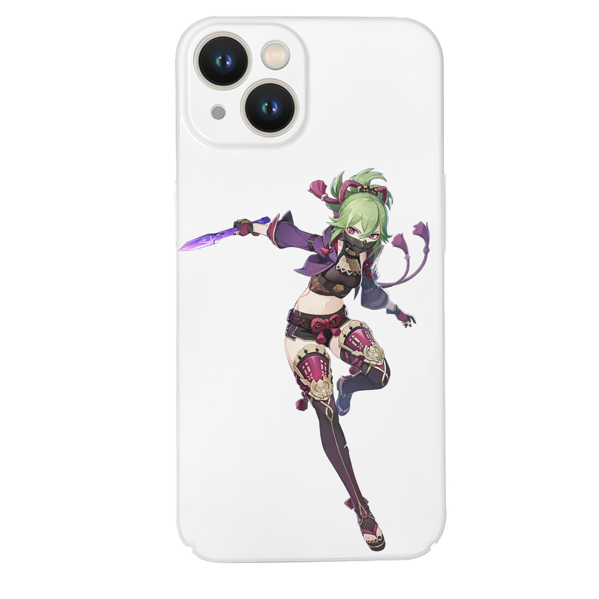 げんし神  久岐忍 くき しのぶ genshin Kuki Shinobu 【iPhone 14シリーズ対応】ハードケース