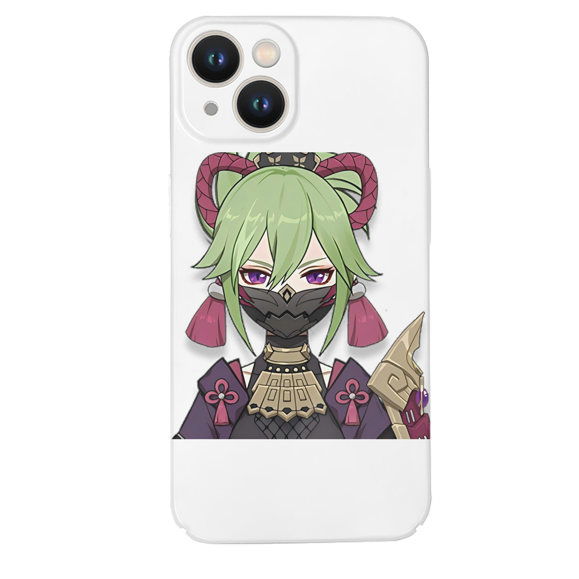 げんし神  久岐忍 くき しのぶ genshin Kuki Shinobu 【iPhone 14シリーズ対応】ハードケース