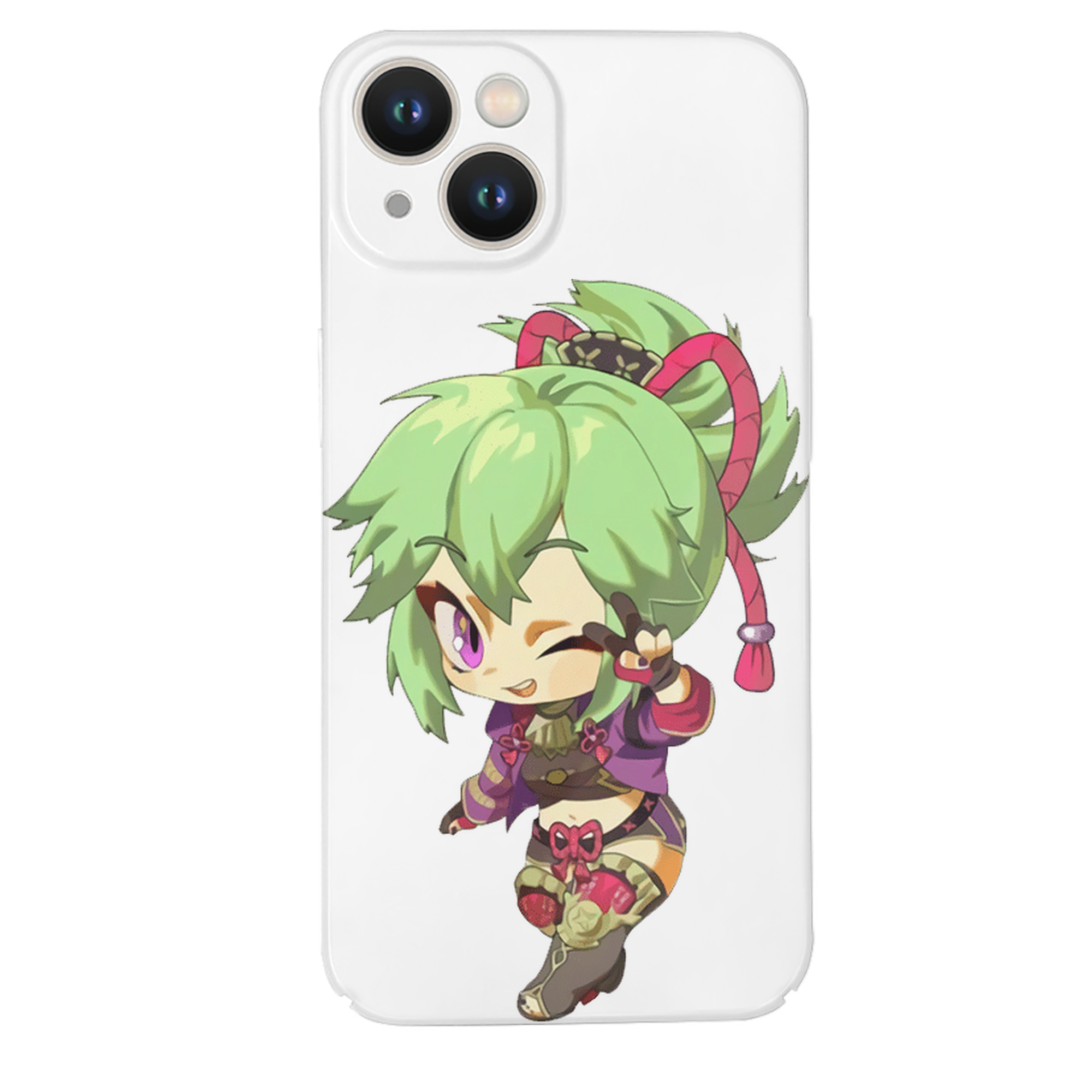 げんし神  久岐忍 くき しのぶ genshin Kuki Shinobu 【iPhone 14シリーズ対応】ハードケース