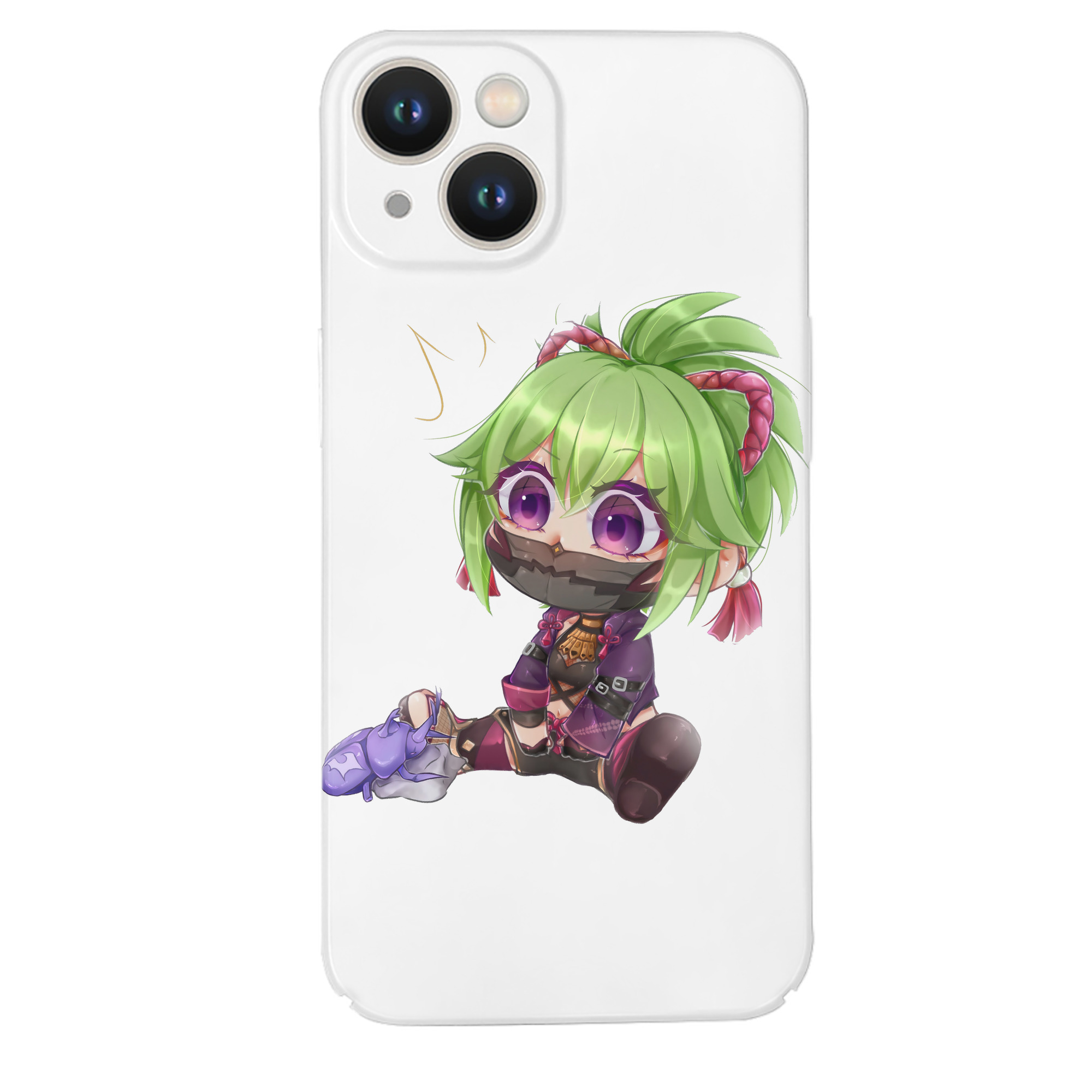 げんし神  久岐忍 くき しのぶ genshin Kuki Shinobu 【iPhone 14シリーズ対応】ハードケース