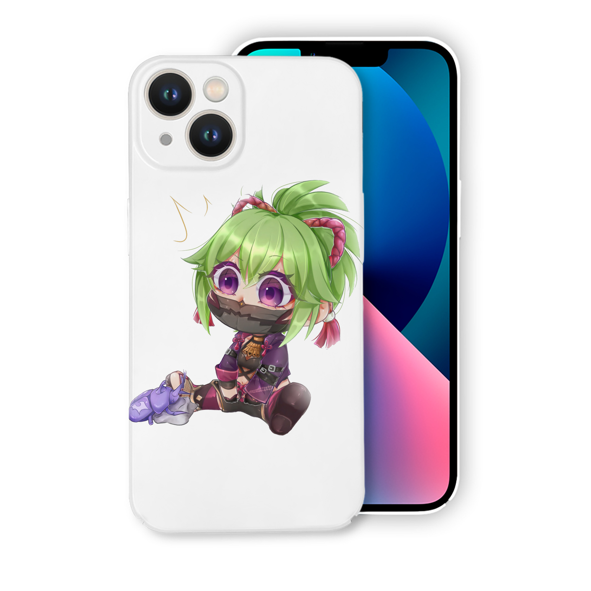 げんし神  久岐忍 くき しのぶ genshin Kuki Shinobu 【iPhone 14シリーズ対応】ハードケース