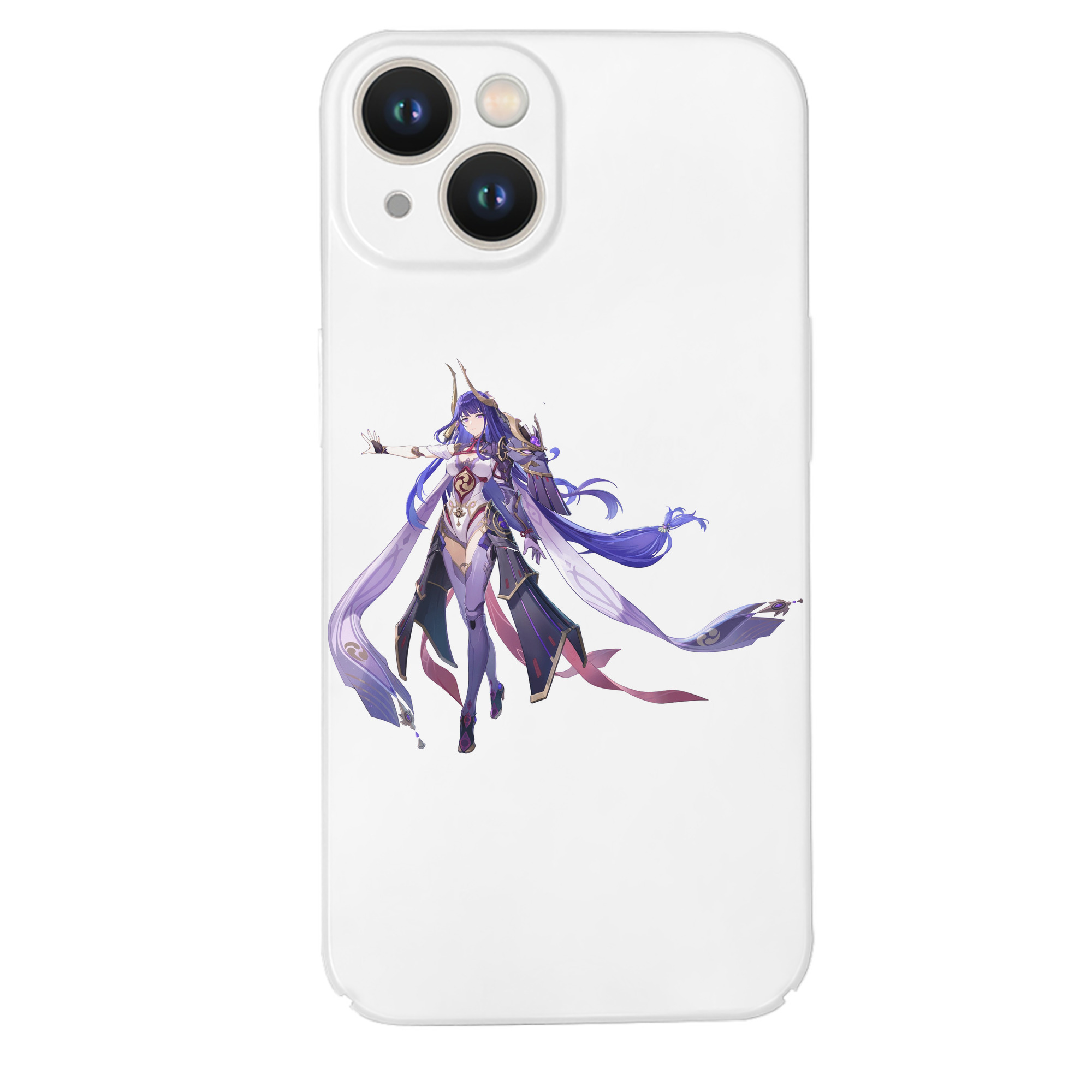 げんし神 雷電将軍 らいでんしょうぐん genshin Raiden Shogun 【iPhone 14シリーズ対応】ハードケース