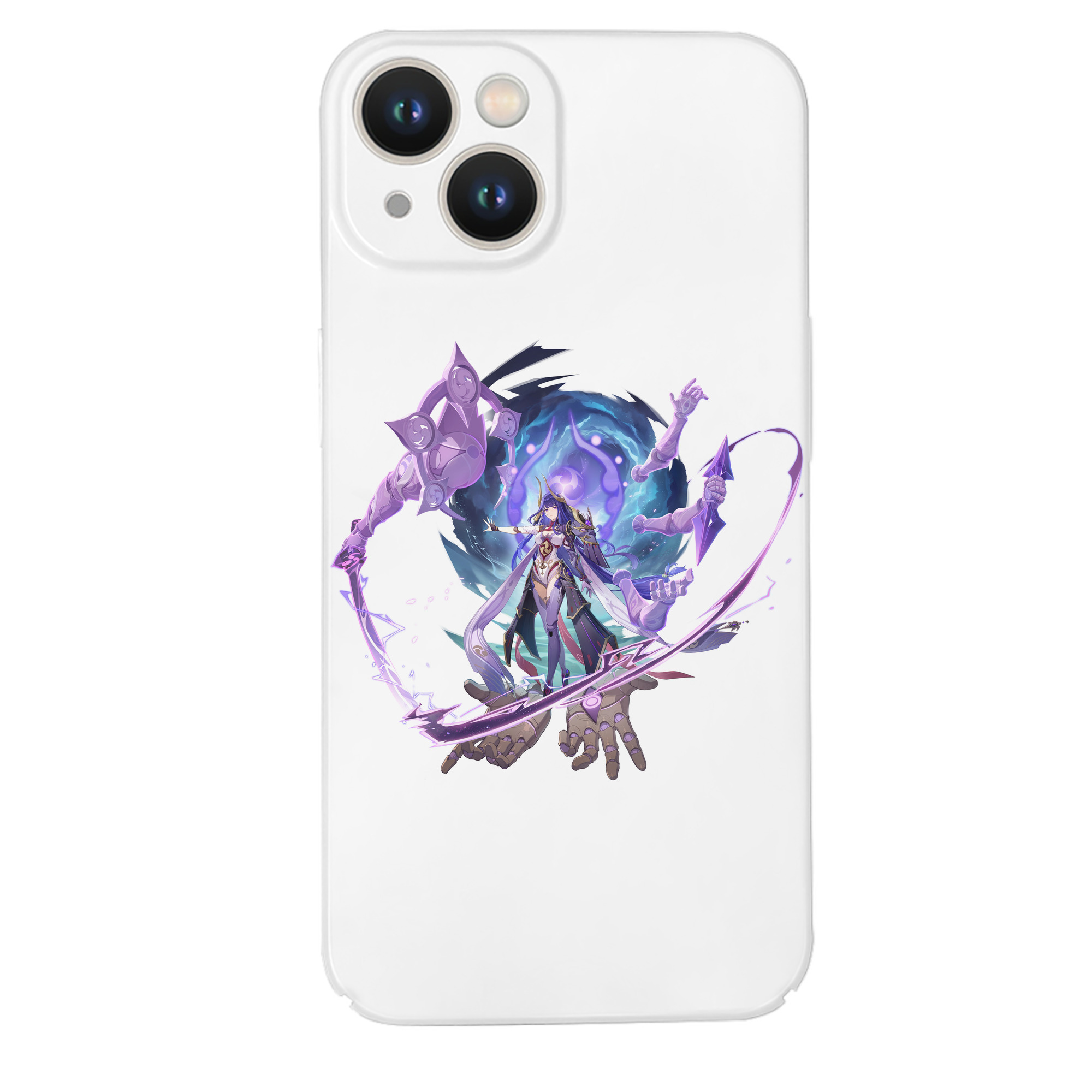 げんし神 雷電将軍 らいでんしょうぐん genshin Raiden Shogun 【iPhone 14シリーズ対応】ハードケース