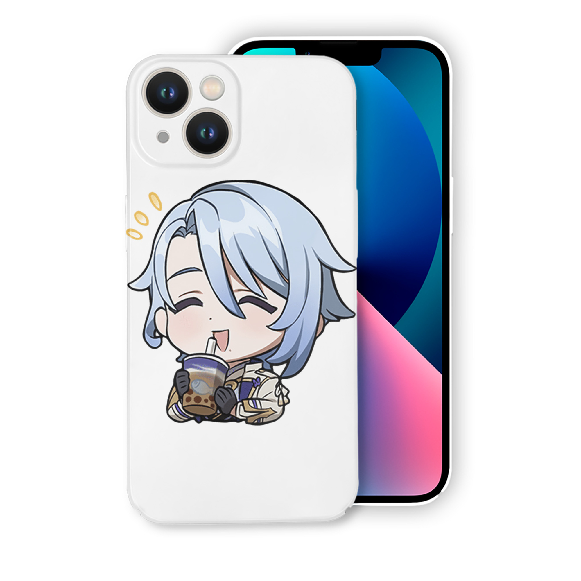げんし神 神里綾人 かみさとあやと genshin Kamisato Ayato 【iPhone 14シリーズ対応】ハードケース