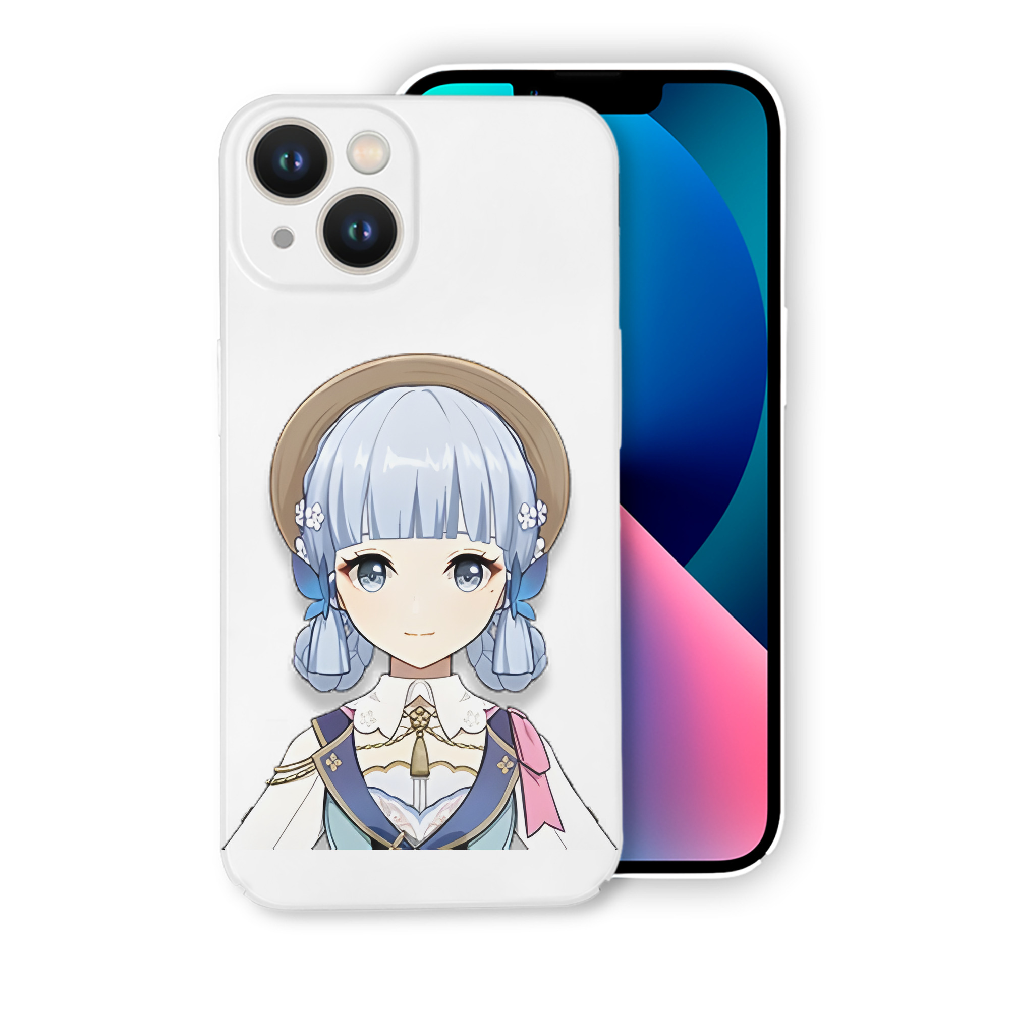 げんし神 神里綾華 神宮寺レン genshin Kamimiya Ren 【iPhone 14シリーズ対応】ハードケース
