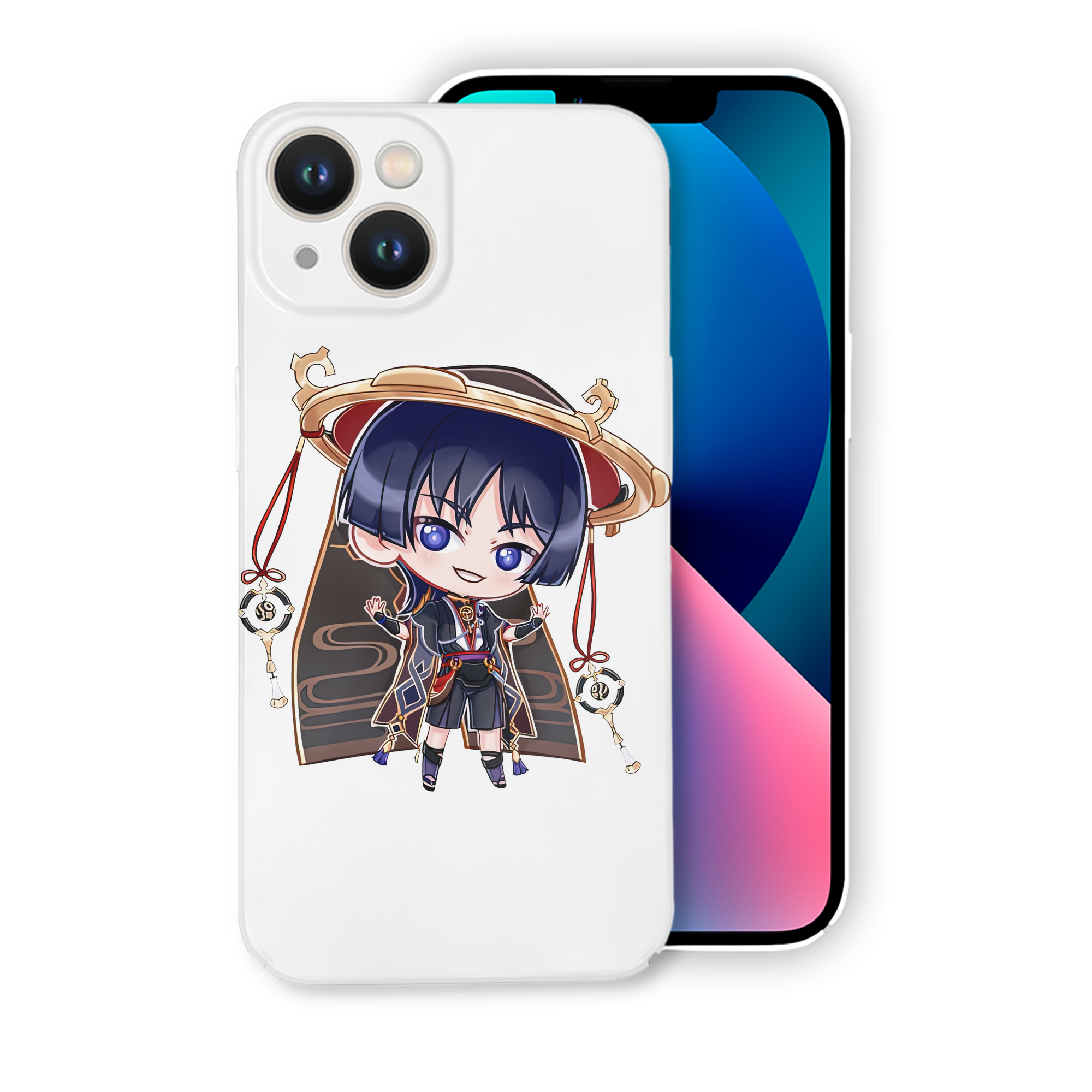 げんし神 さんペい genshin Sanpei 【iPhone 14シリーズ対応】ハードケース
