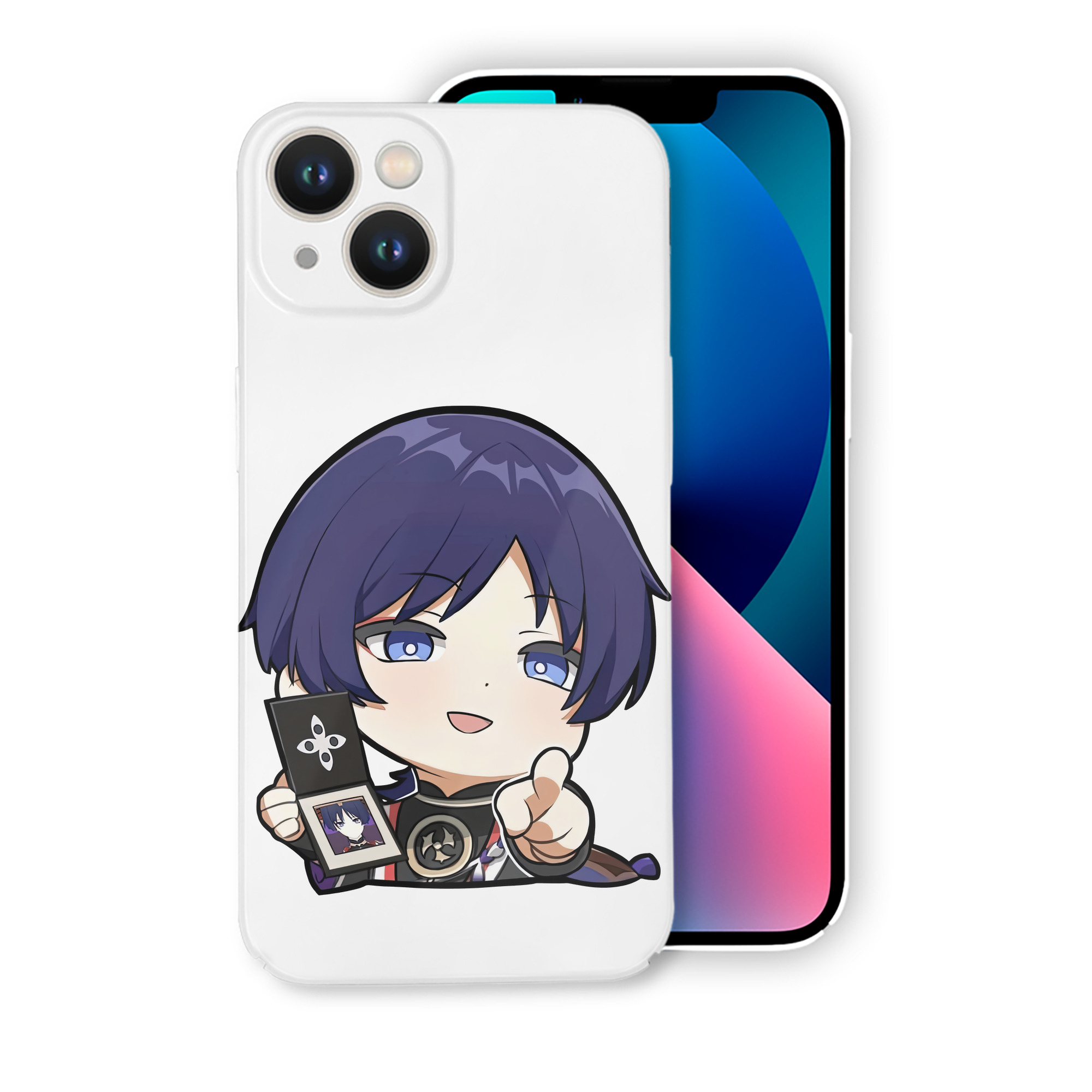 げんし神 さんペい genshin Sanpei 【iPhone 14シリーズ対応】ハードケース