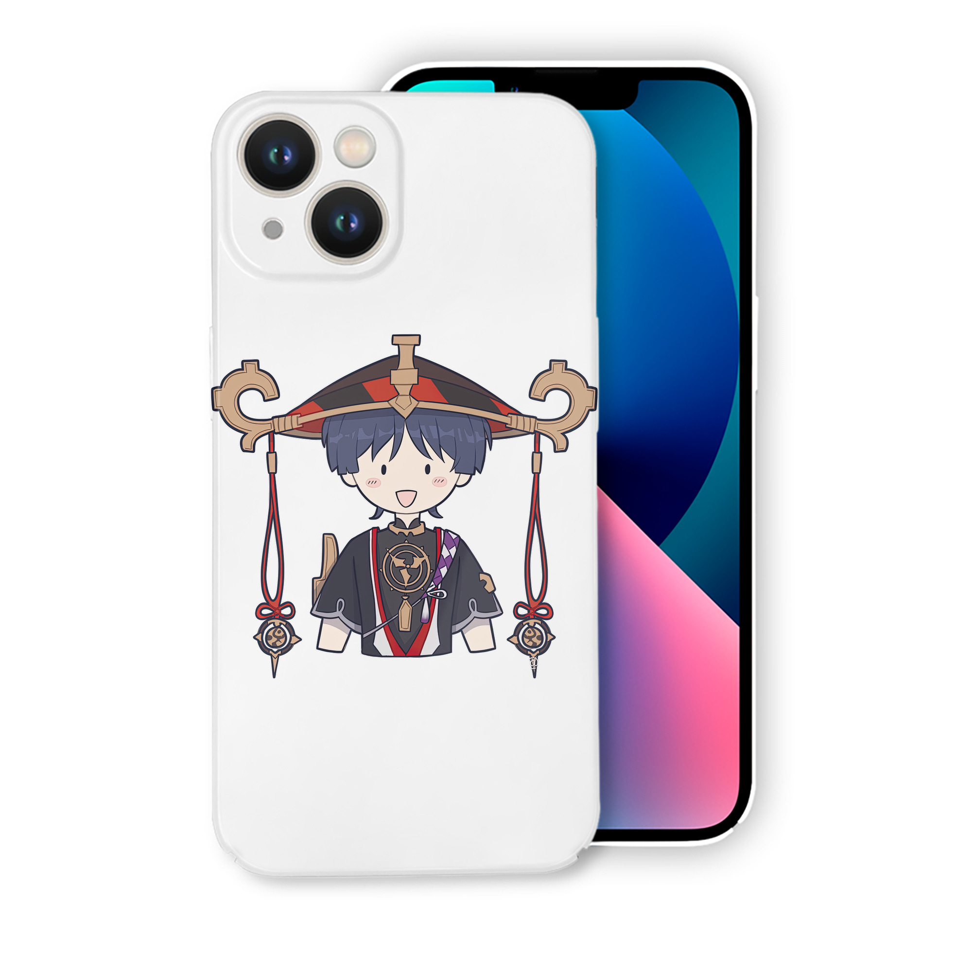 げんし神 さんペい genshin Sanpei 【iPhone 14シリーズ対応】ハードケース