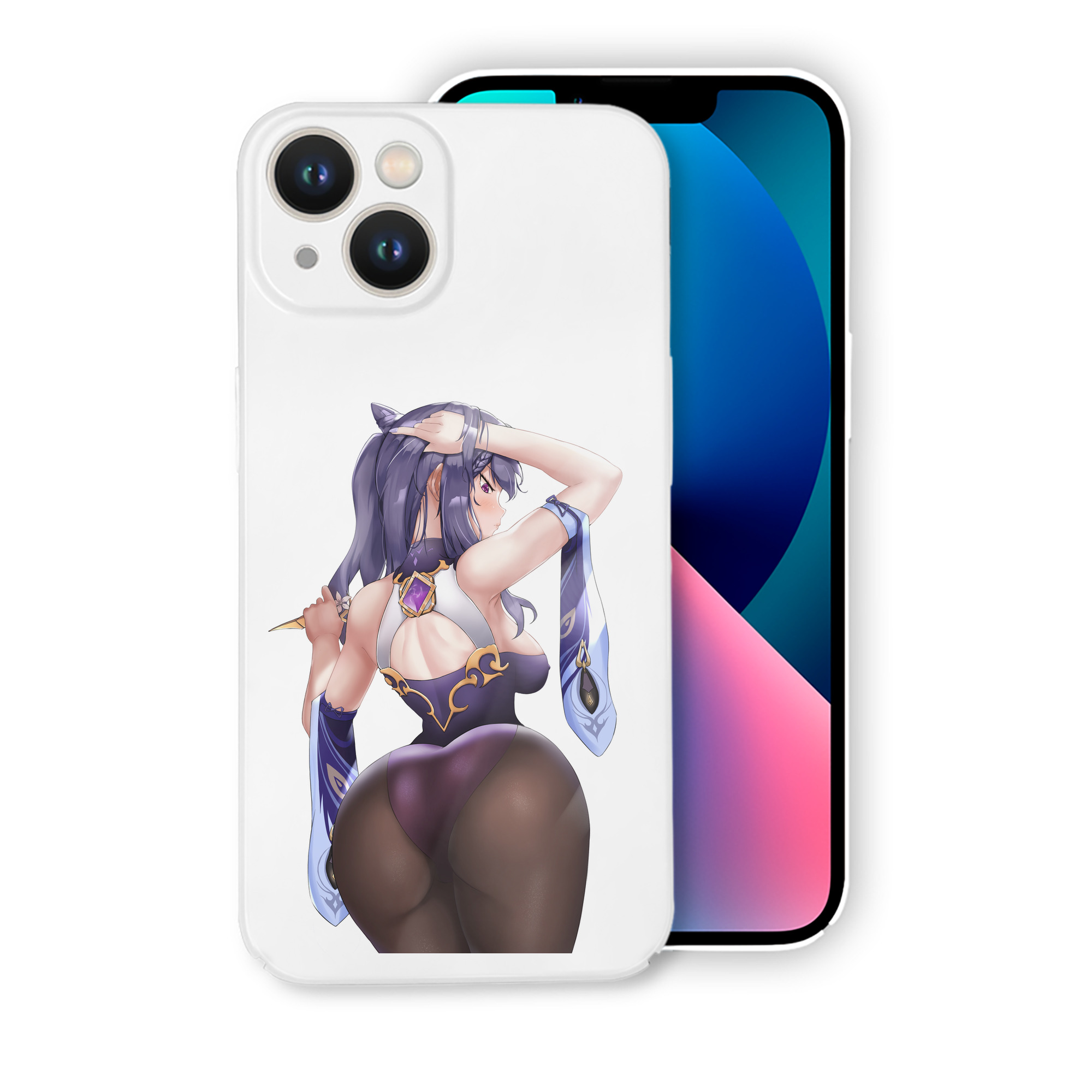げんし神 刻晴 こくせい genshin Kokusei 【iPhone 14シリーズ対応】ハードケース