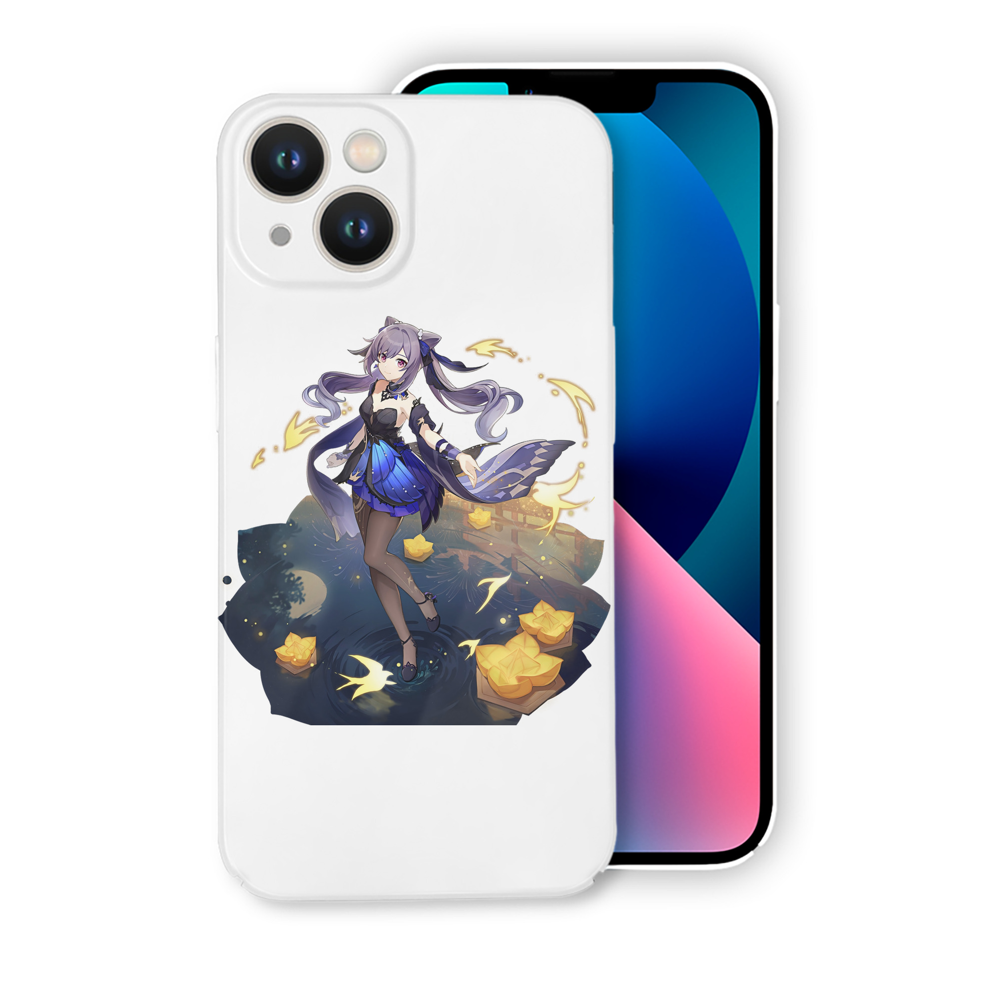 げんし神 刻晴 こくせい genshin Kokusei 【iPhone 14シリーズ対応】ハードケース